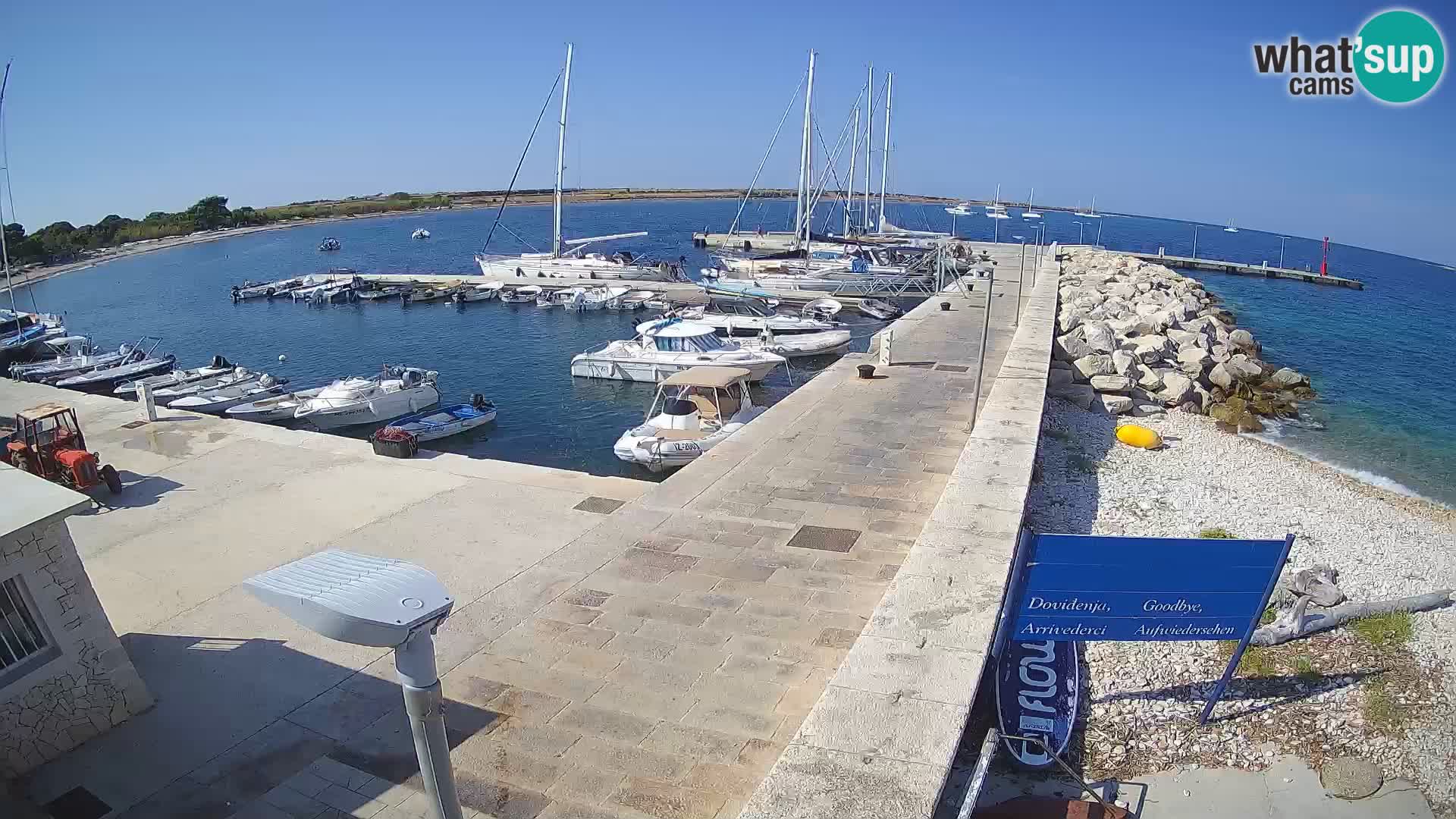 Webcam de l’île d’Unije – Explorez la beauté du joyau caché de la Croatie