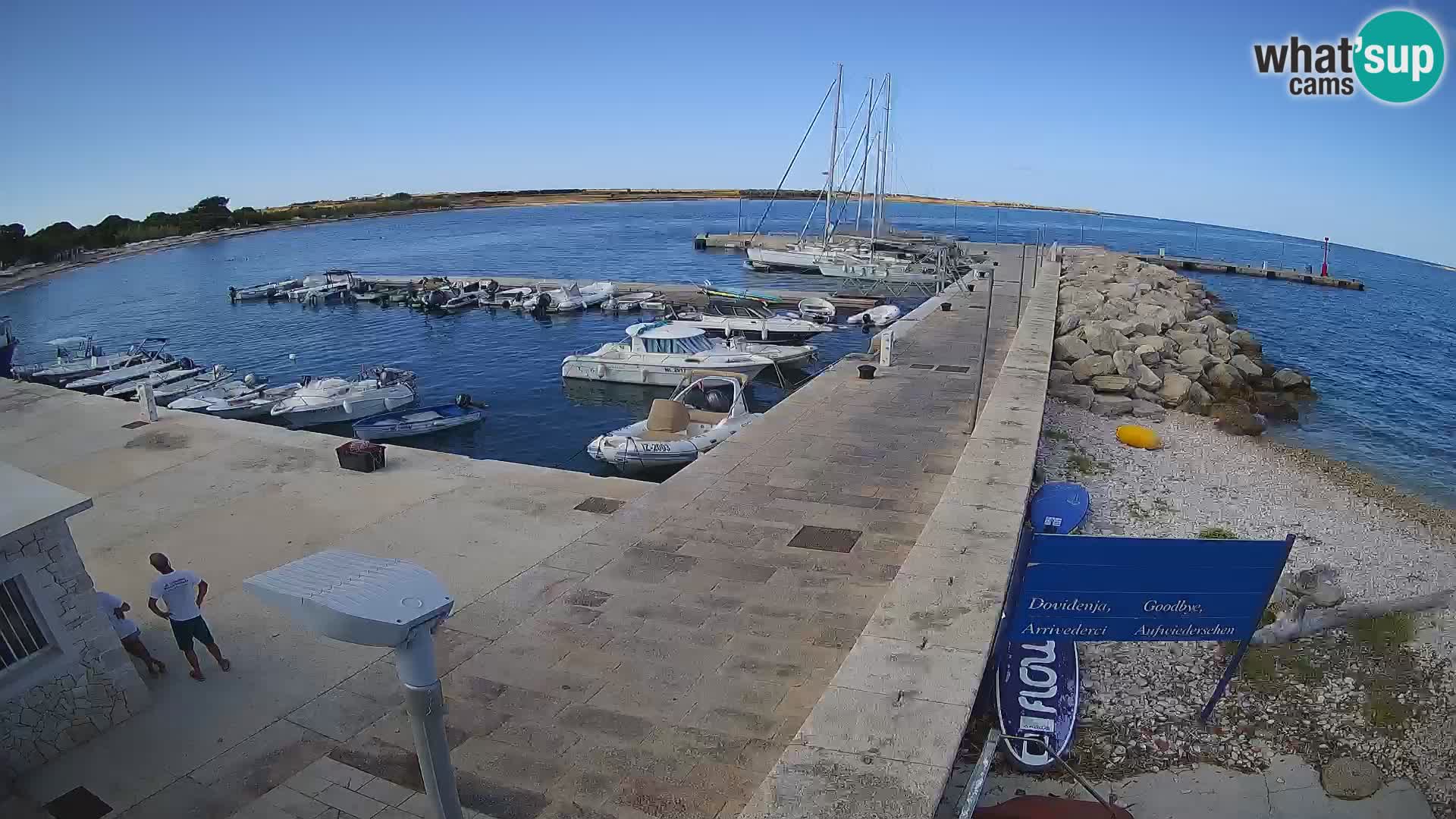 Webcam de l’île d’Unije – Explorez la beauté du joyau caché de la Croatie