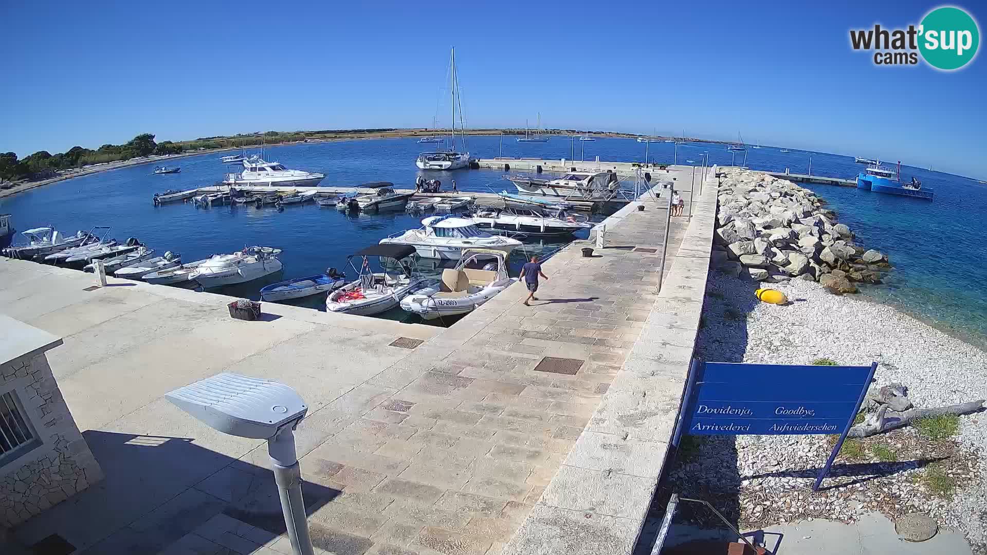Webcam de l’île d’Unije – Explorez la beauté du joyau caché de la Croatie