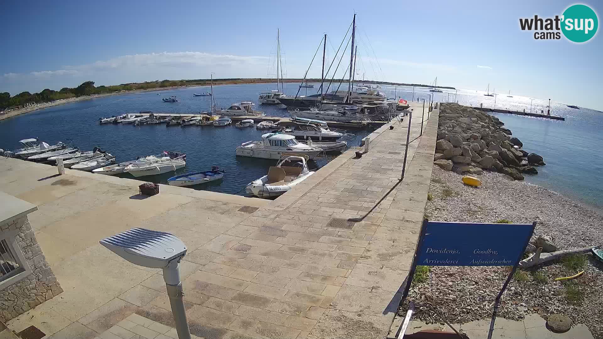 Webcam de l’île d’Unije – Explorez la beauté du joyau caché de la Croatie