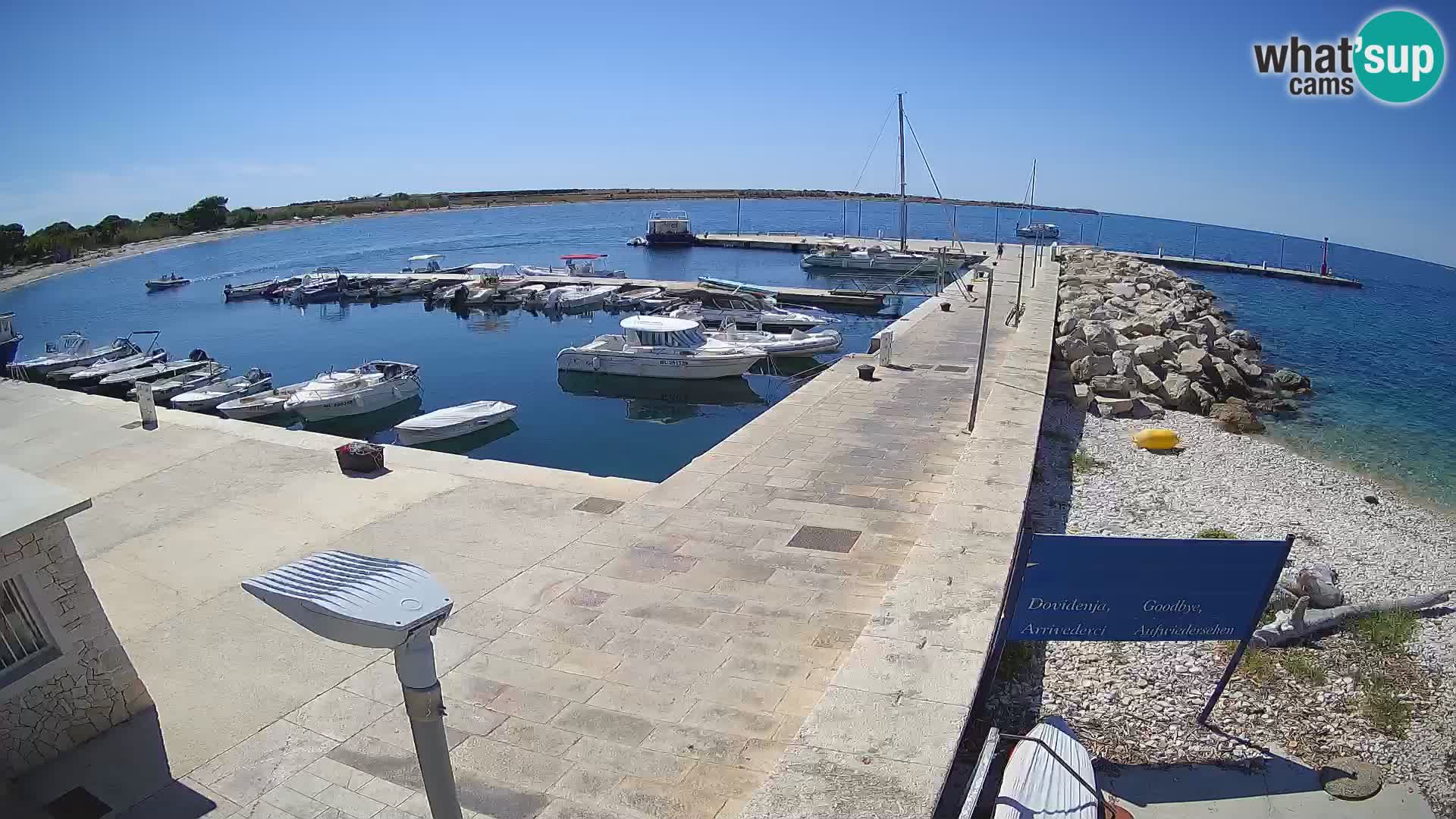 Webcam de l’île d’Unije – Explorez la beauté du joyau caché de la Croatie