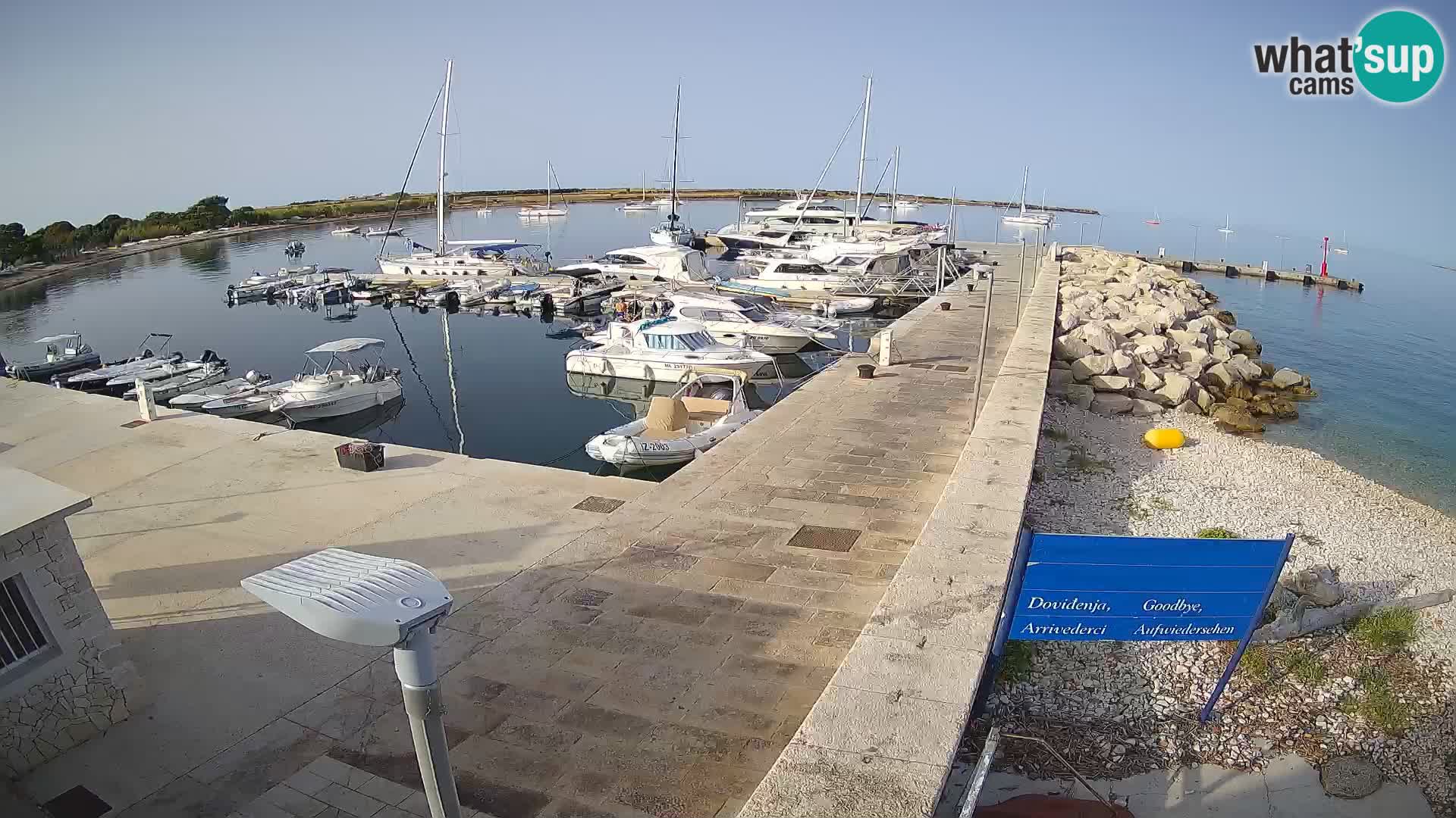 Webcam de l’île d’Unije – Explorez la beauté du joyau caché de la Croatie