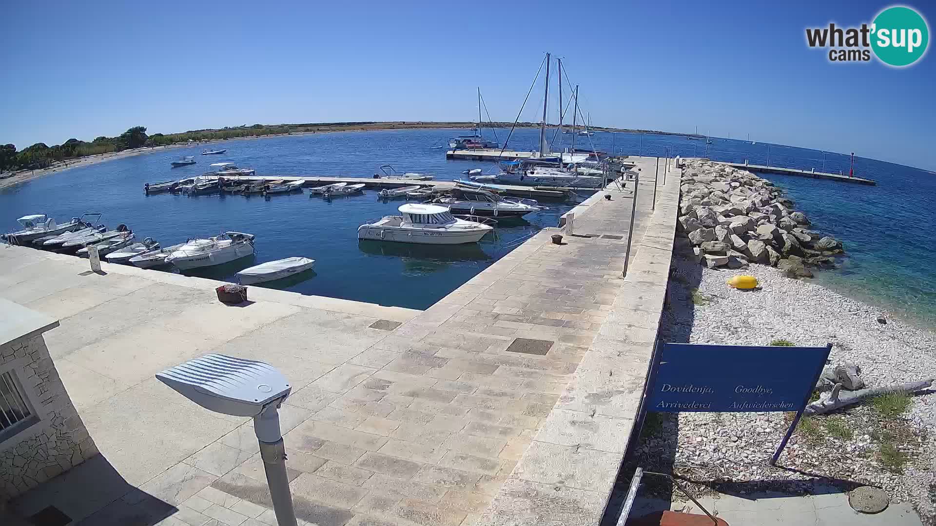 Webcam de l’île d’Unije – Explorez la beauté du joyau caché de la Croatie