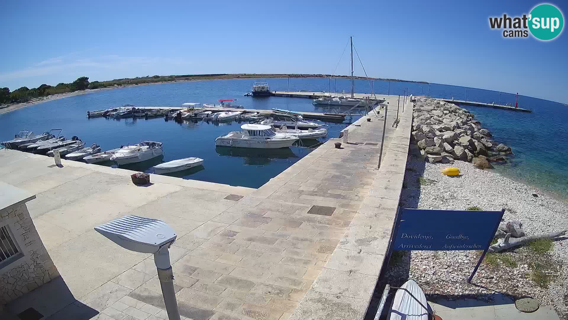 Webcam de l’île d’Unije – Explorez la beauté du joyau caché de la Croatie