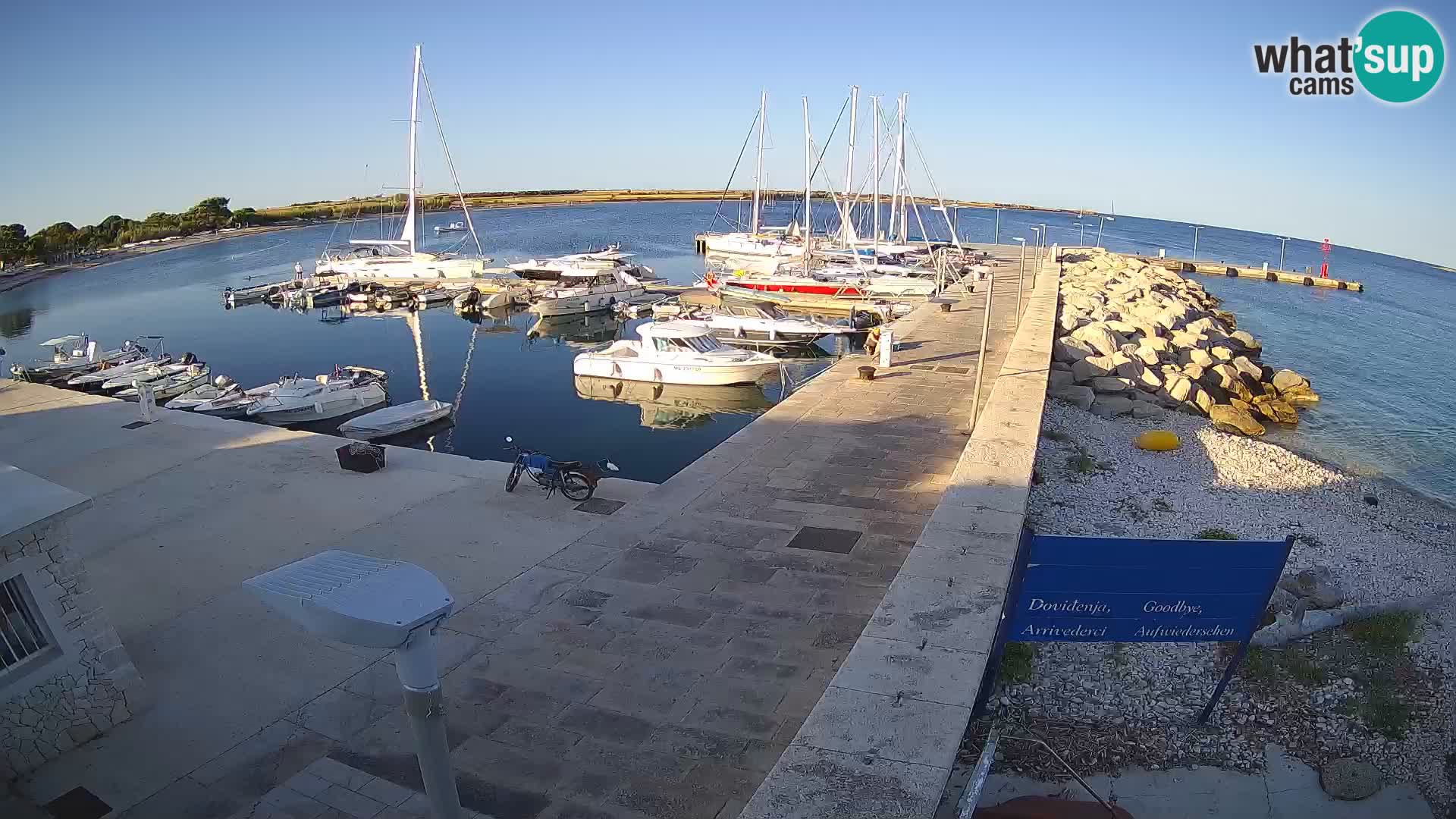Webcam de l’île d’Unije – Explorez la beauté du joyau caché de la Croatie