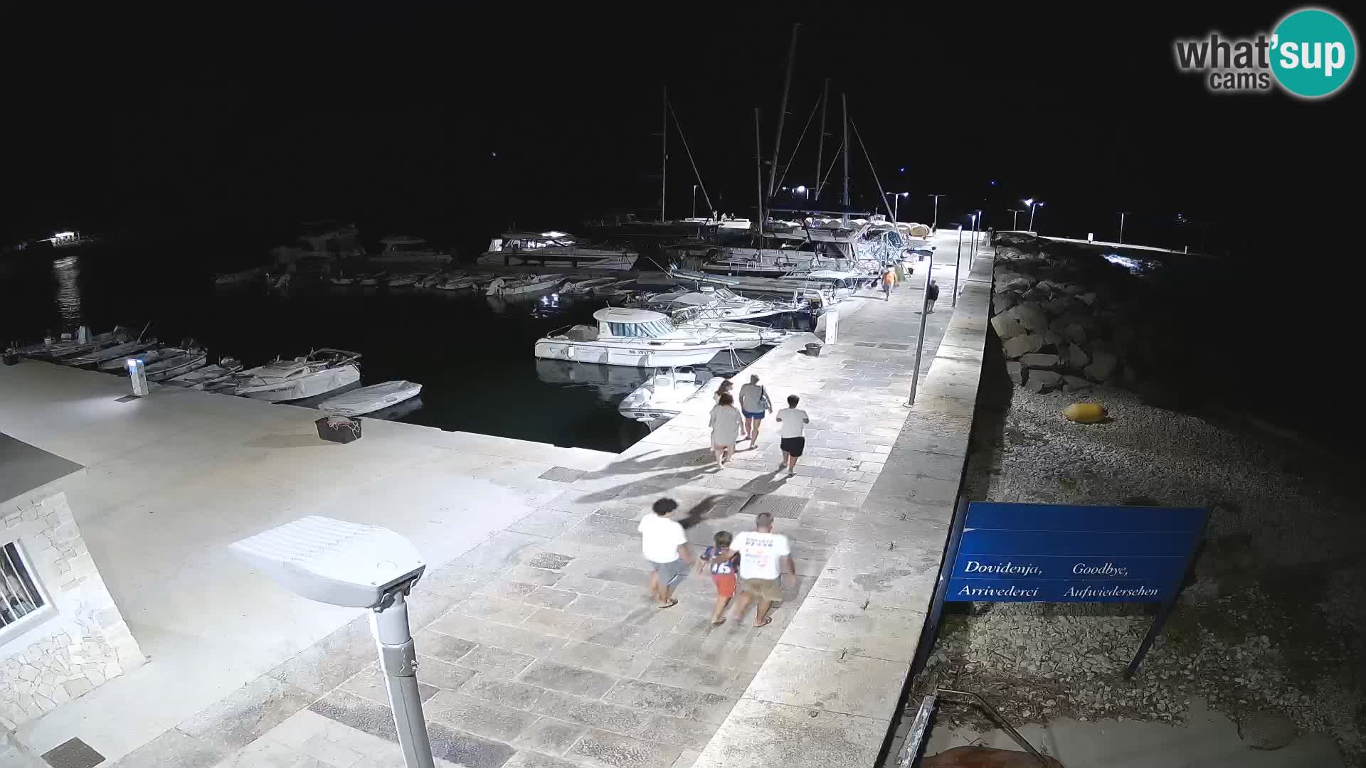 Webcam de l’île d’Unije – Explorez la beauté du joyau caché de la Croatie