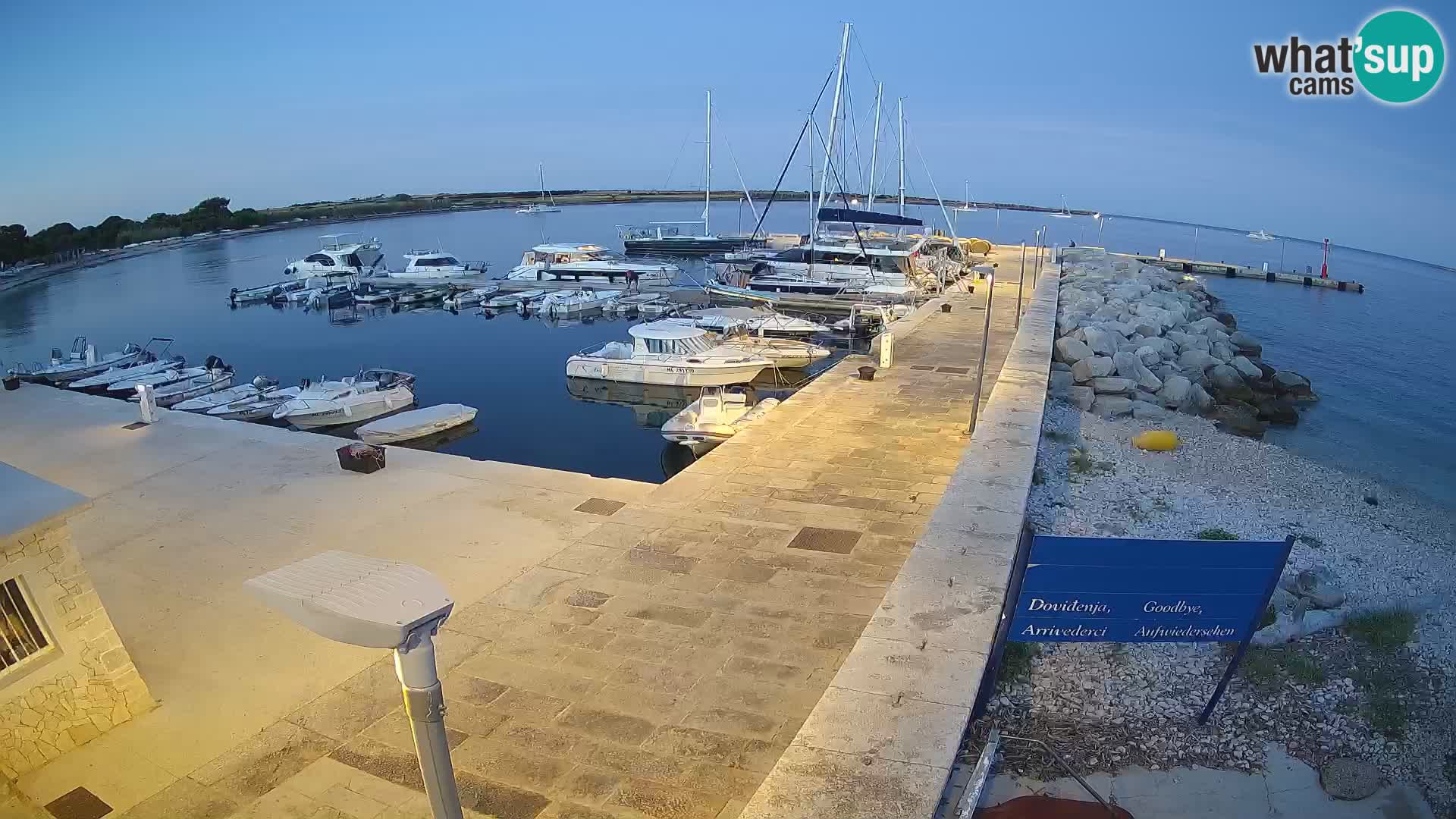 Webcam de l’île d’Unije – Explorez la beauté du joyau caché de la Croatie