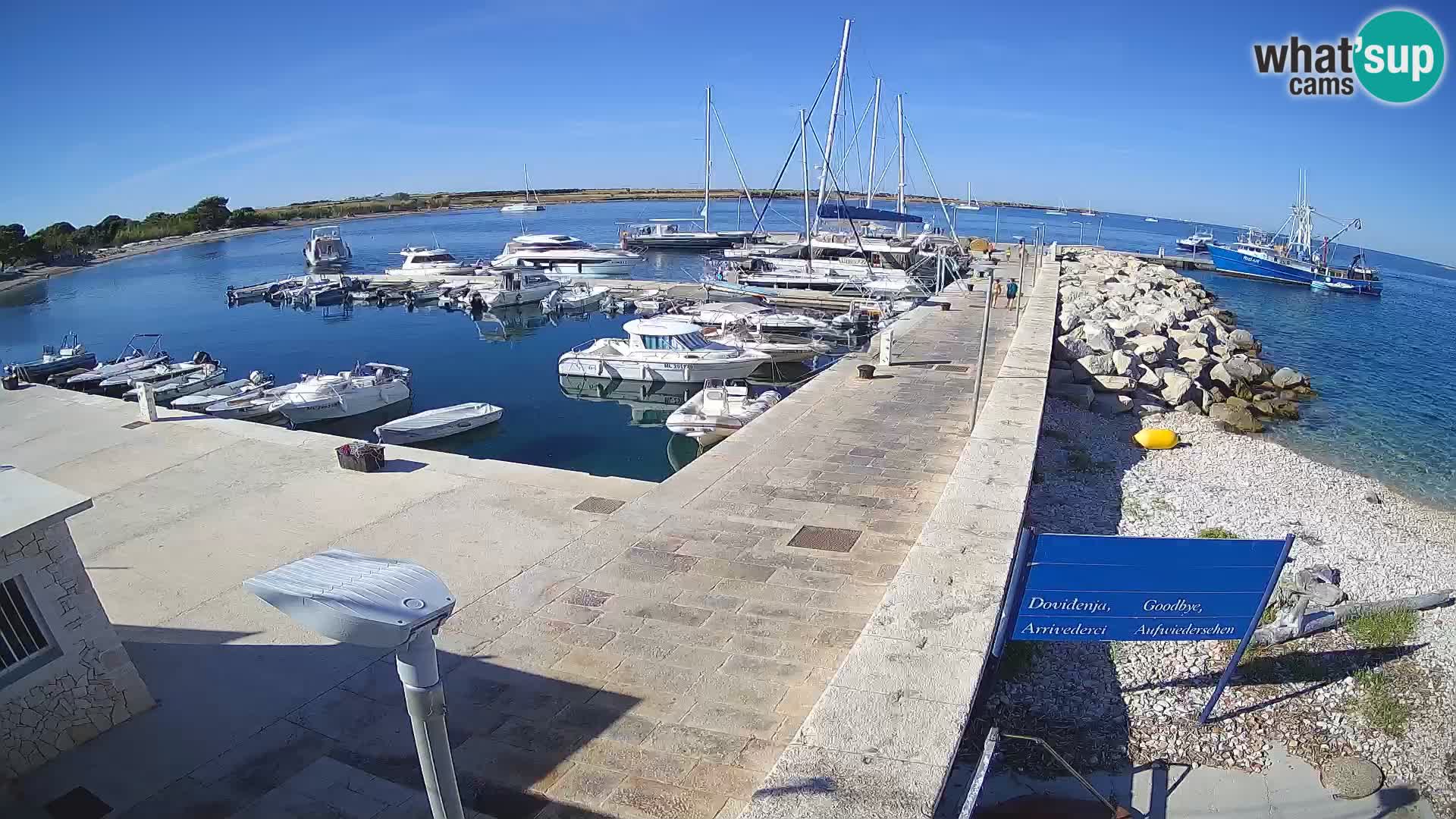 Webcam de l’île d’Unije – Explorez la beauté du joyau caché de la Croatie