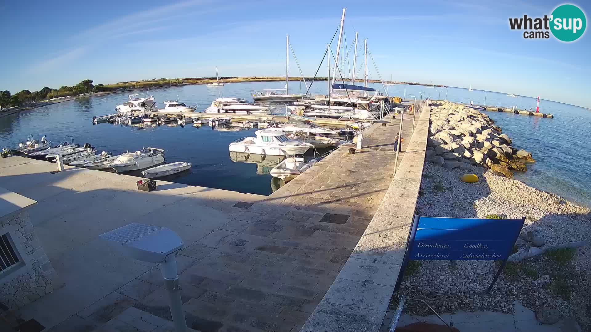 Webcam de l’île d’Unije – Explorez la beauté du joyau caché de la Croatie