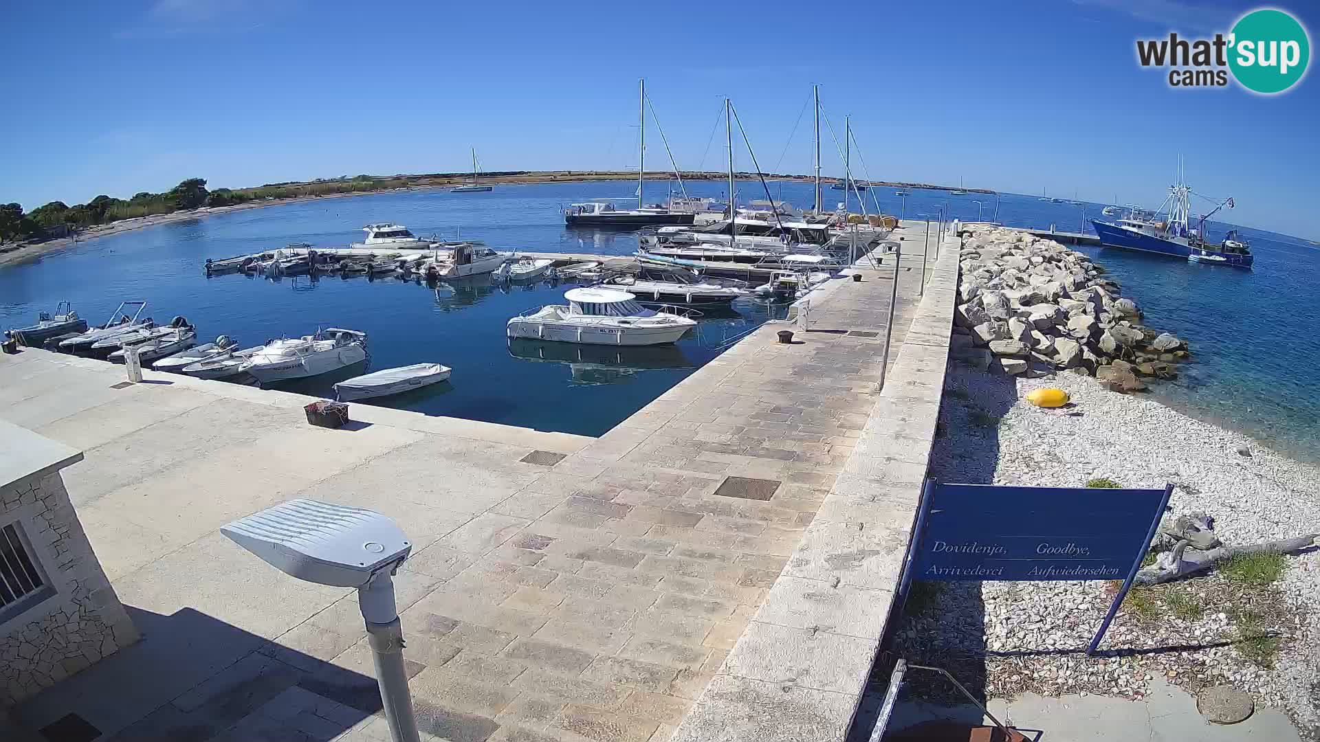 Webcam de l’île d’Unije – Explorez la beauté du joyau caché de la Croatie