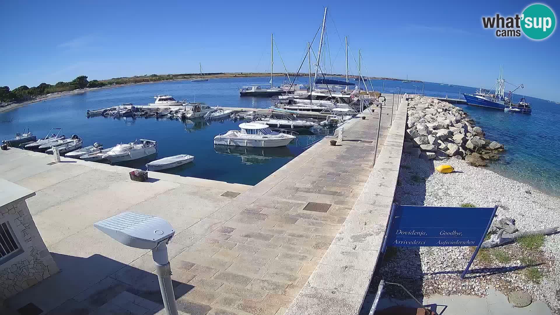 Webcam de l’île d’Unije – Explorez la beauté du joyau caché de la Croatie