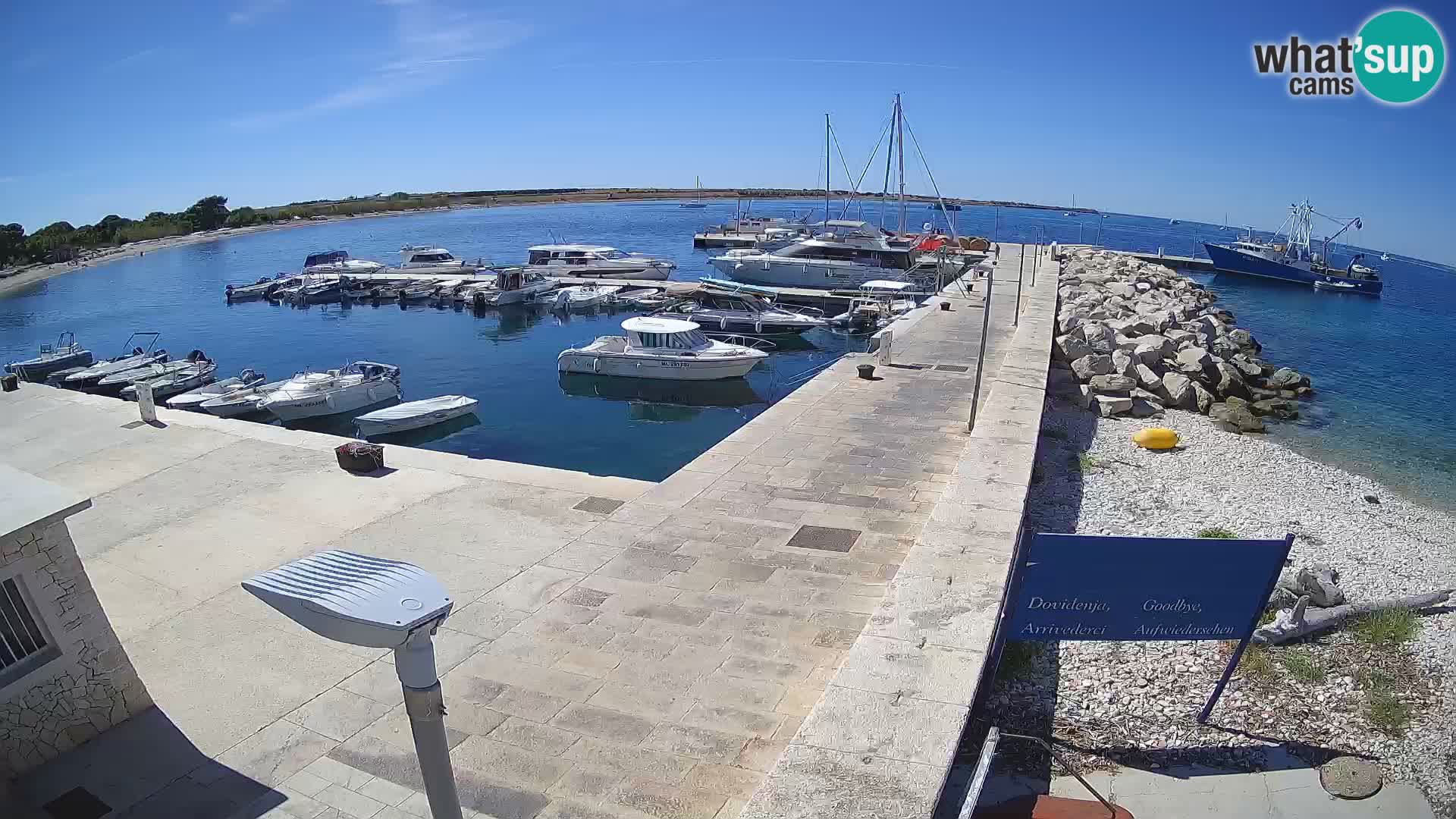 Webcam de l’île d’Unije – Explorez la beauté du joyau caché de la Croatie