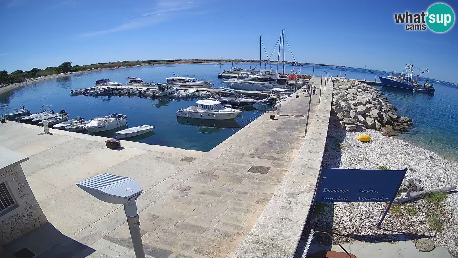 Webcam de l’île d’Unije – Explorez la beauté du joyau caché de la Croatie
