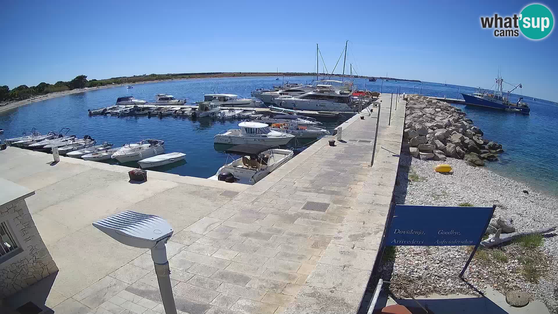 Webcam de l’île d’Unije – Explorez la beauté du joyau caché de la Croatie