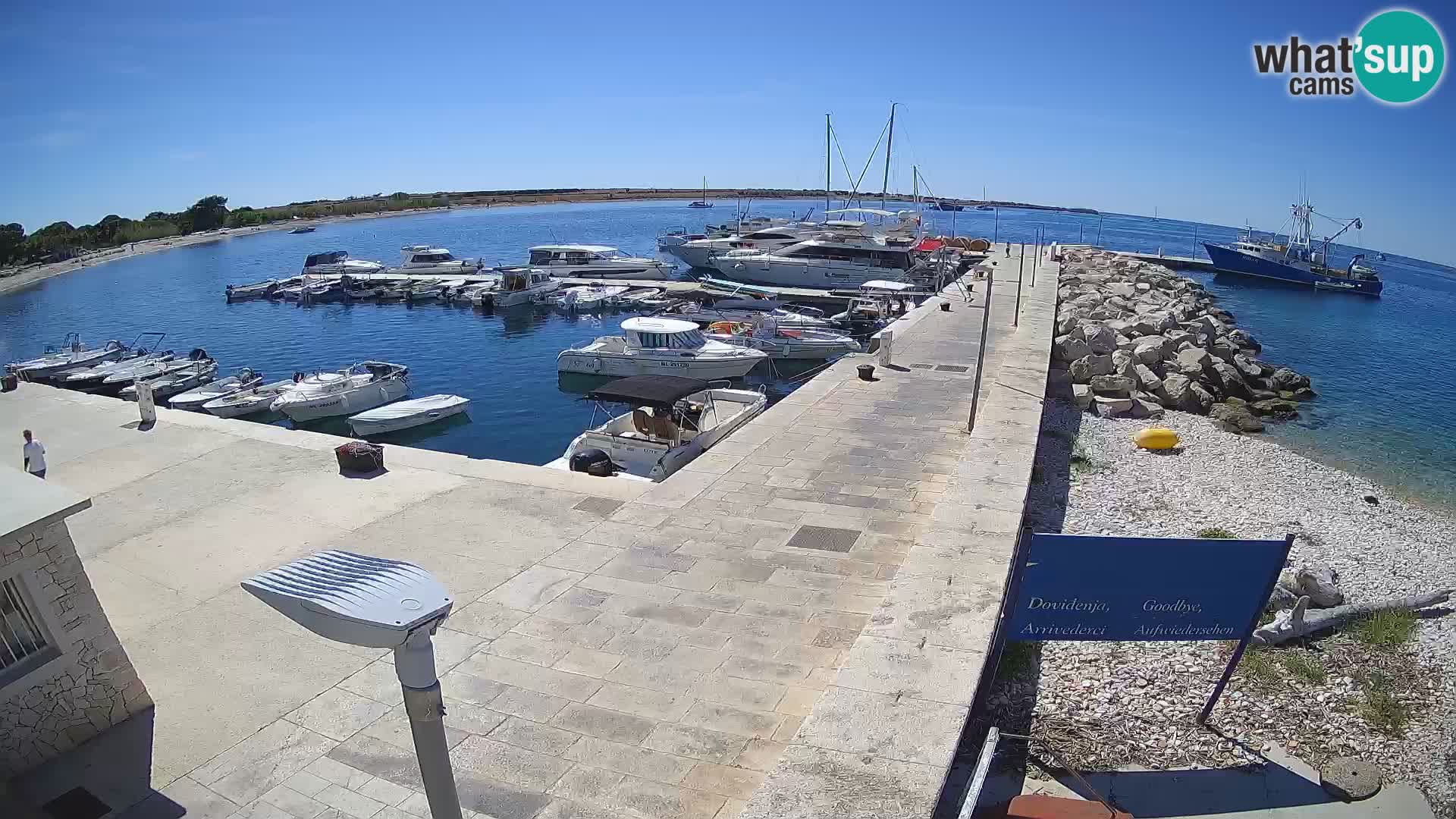 Webcam de l’île d’Unije – Explorez la beauté du joyau caché de la Croatie