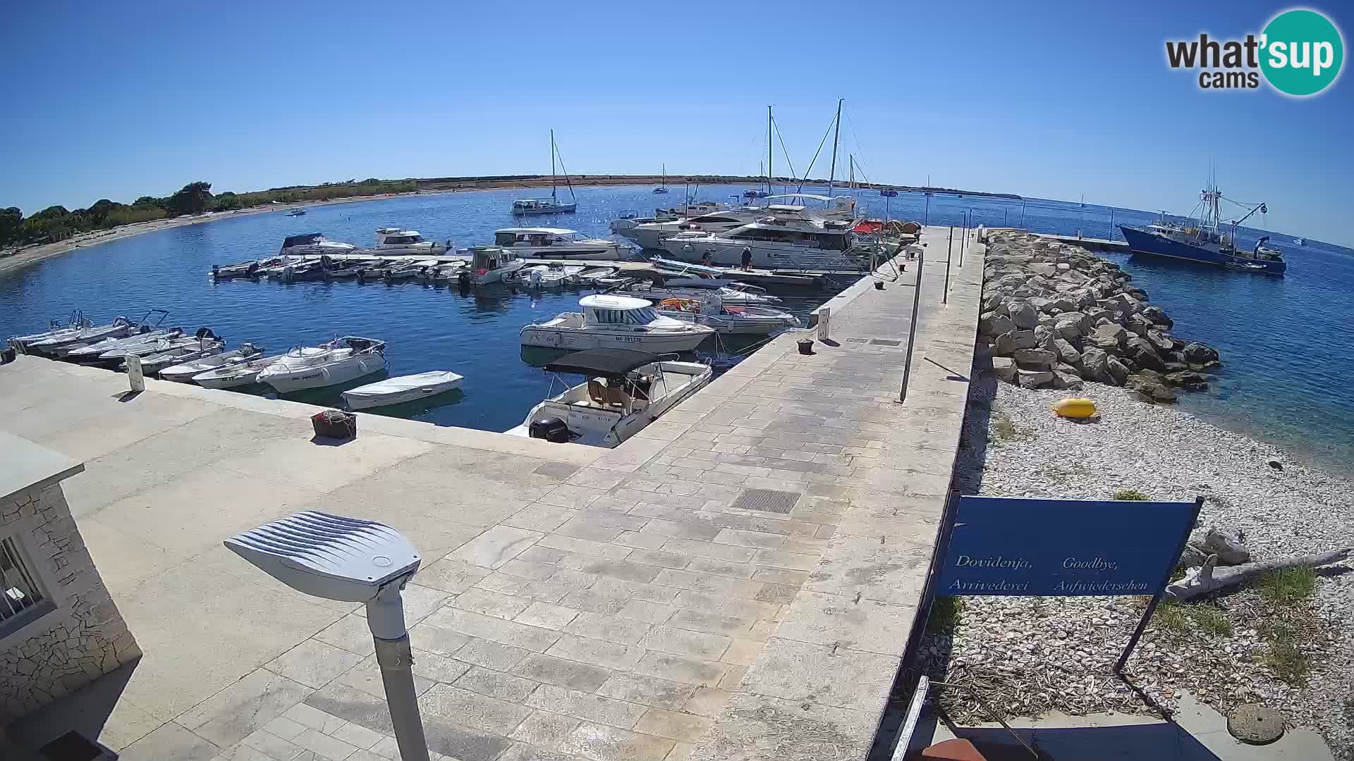 Webcam de l’île d’Unije – Explorez la beauté du joyau caché de la Croatie