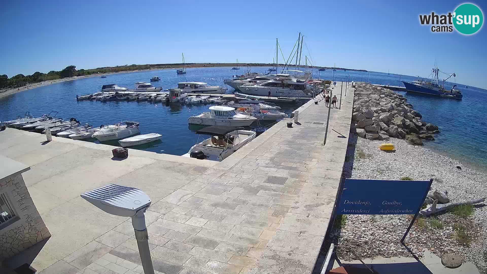 Webcam de l’île d’Unije – Explorez la beauté du joyau caché de la Croatie