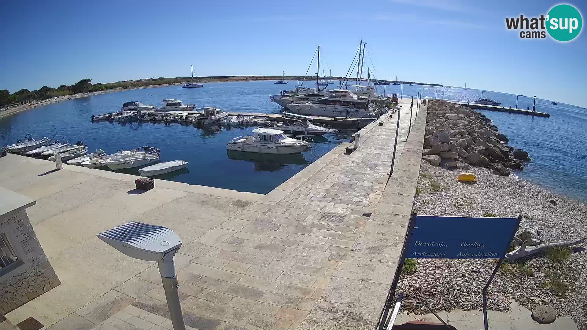 Webcam de l’île d’Unije – Explorez la beauté du joyau caché de la Croatie