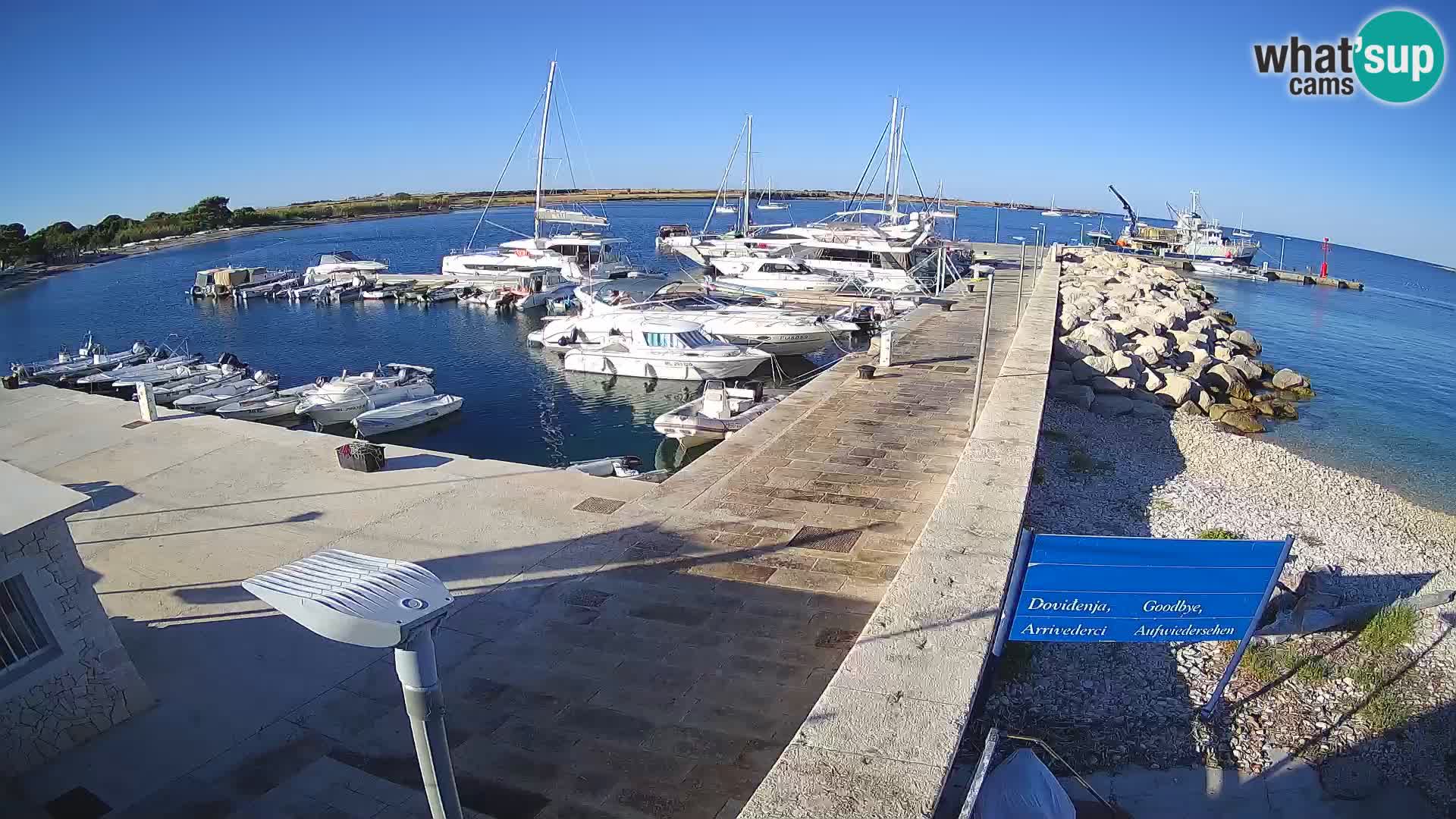 Webcam de l’île d’Unije – Explorez la beauté du joyau caché de la Croatie