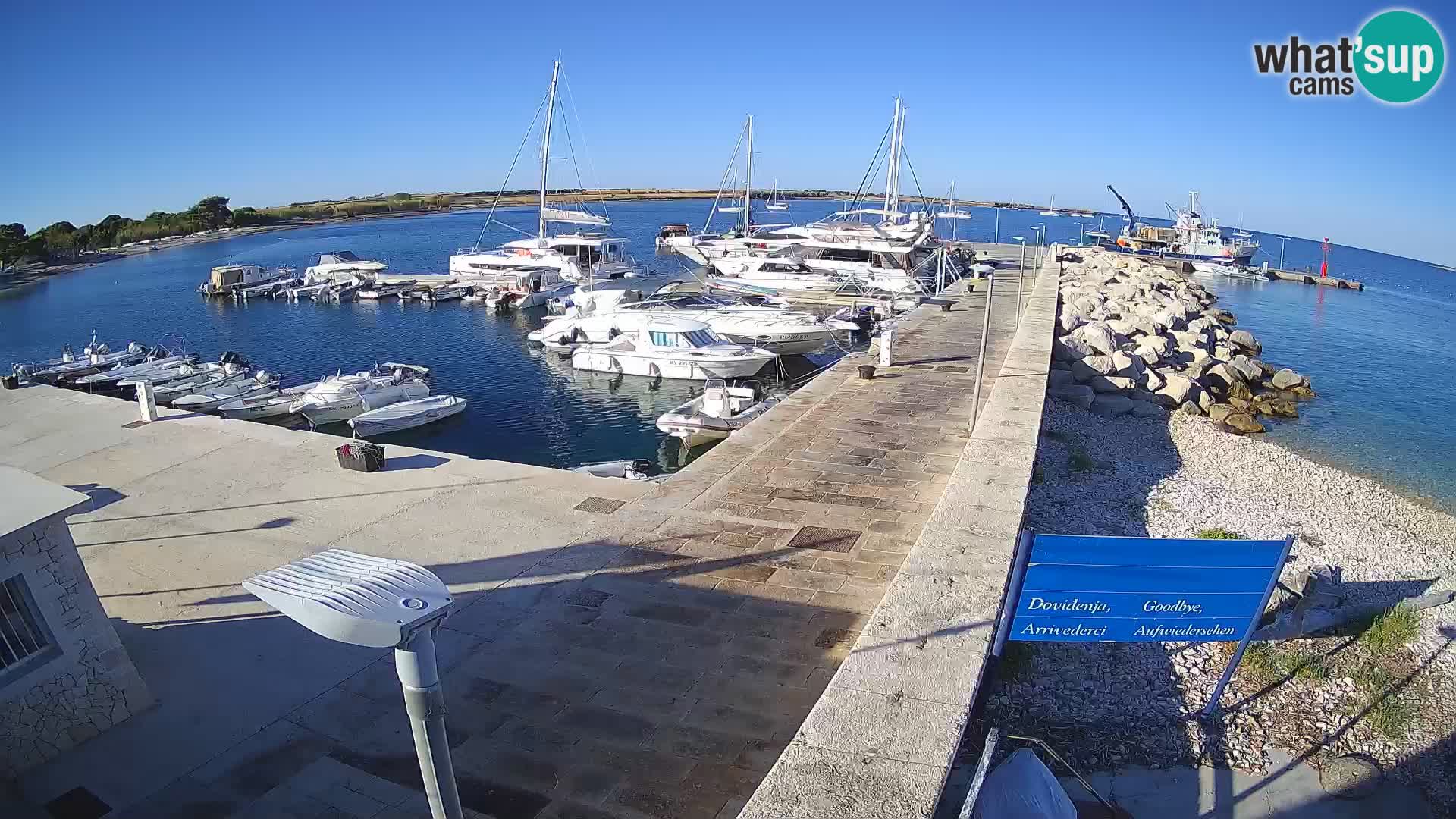 Webcam de l’île d’Unije – Explorez la beauté du joyau caché de la Croatie
