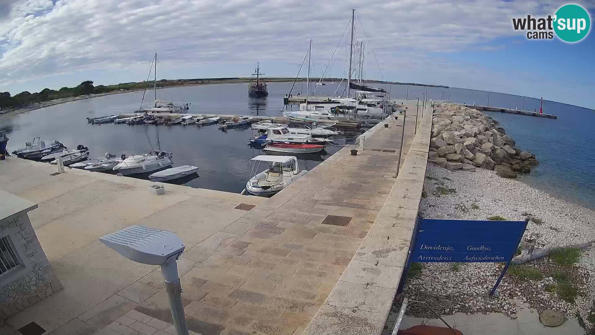 Webcam de l’île d’Unije – Explorez la beauté du joyau caché de la Croatie