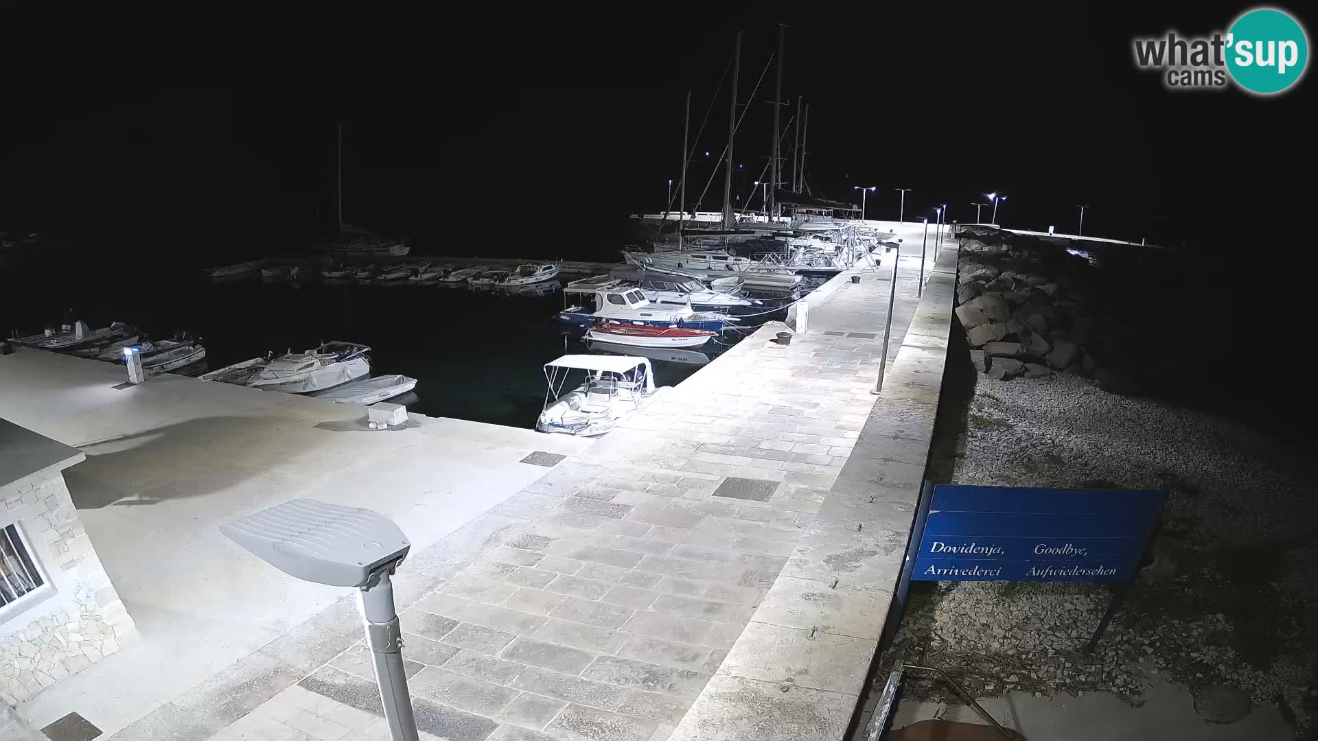 Webcam de l’île d’Unije – Explorez la beauté du joyau caché de la Croatie