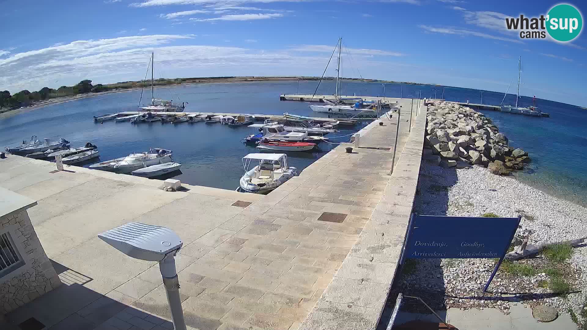 Webcam de l’île d’Unije – Explorez la beauté du joyau caché de la Croatie