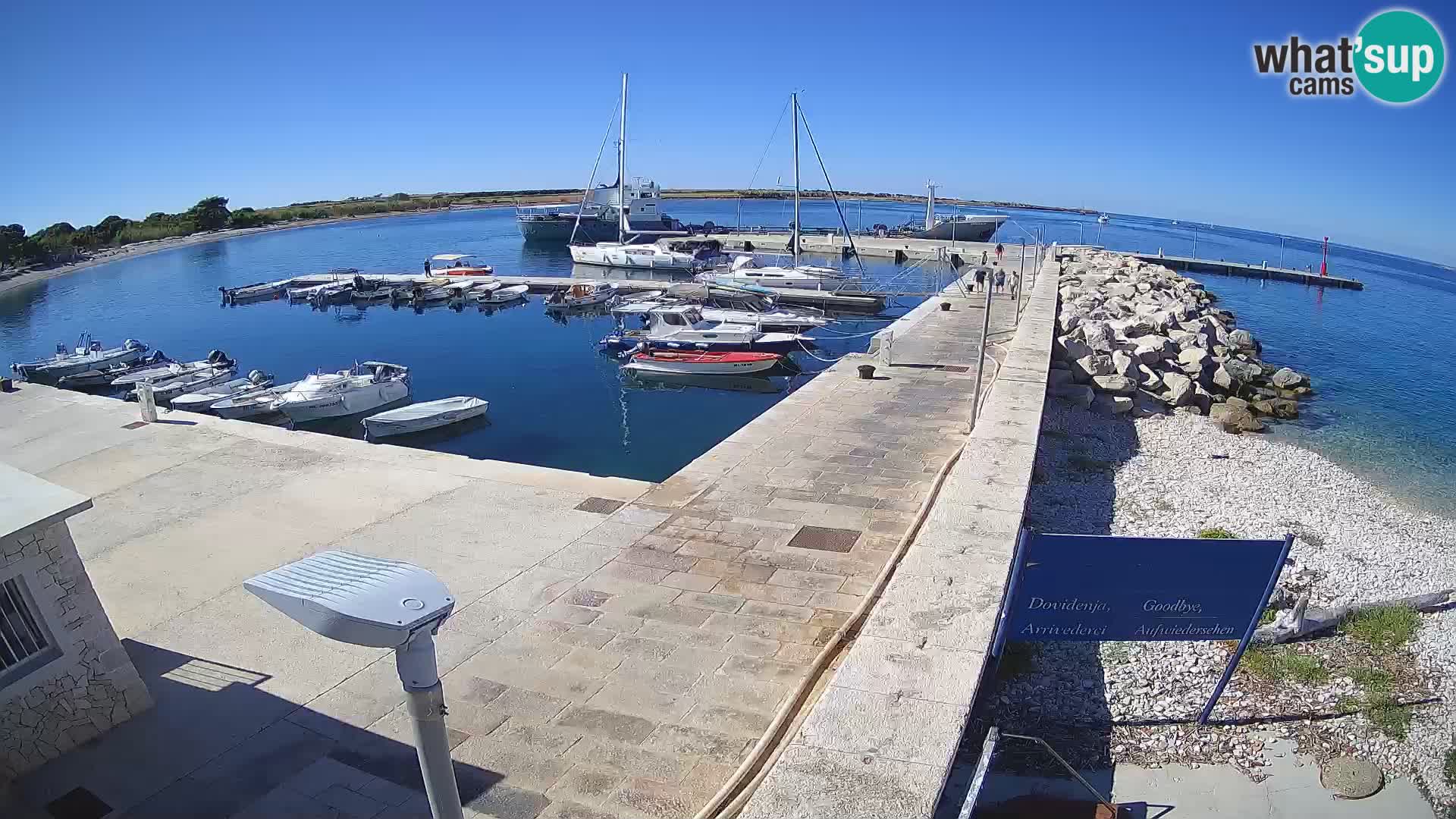 Webcam de l’île d’Unije – Explorez la beauté du joyau caché de la Croatie