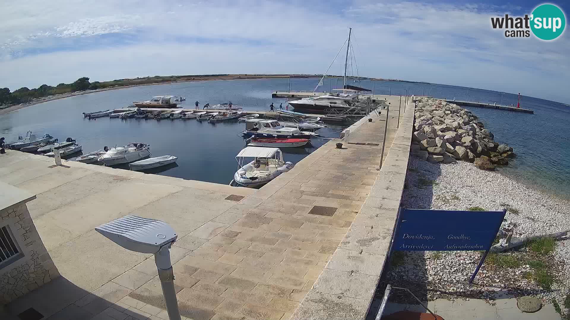 Webcam de l’île d’Unije – Explorez la beauté du joyau caché de la Croatie