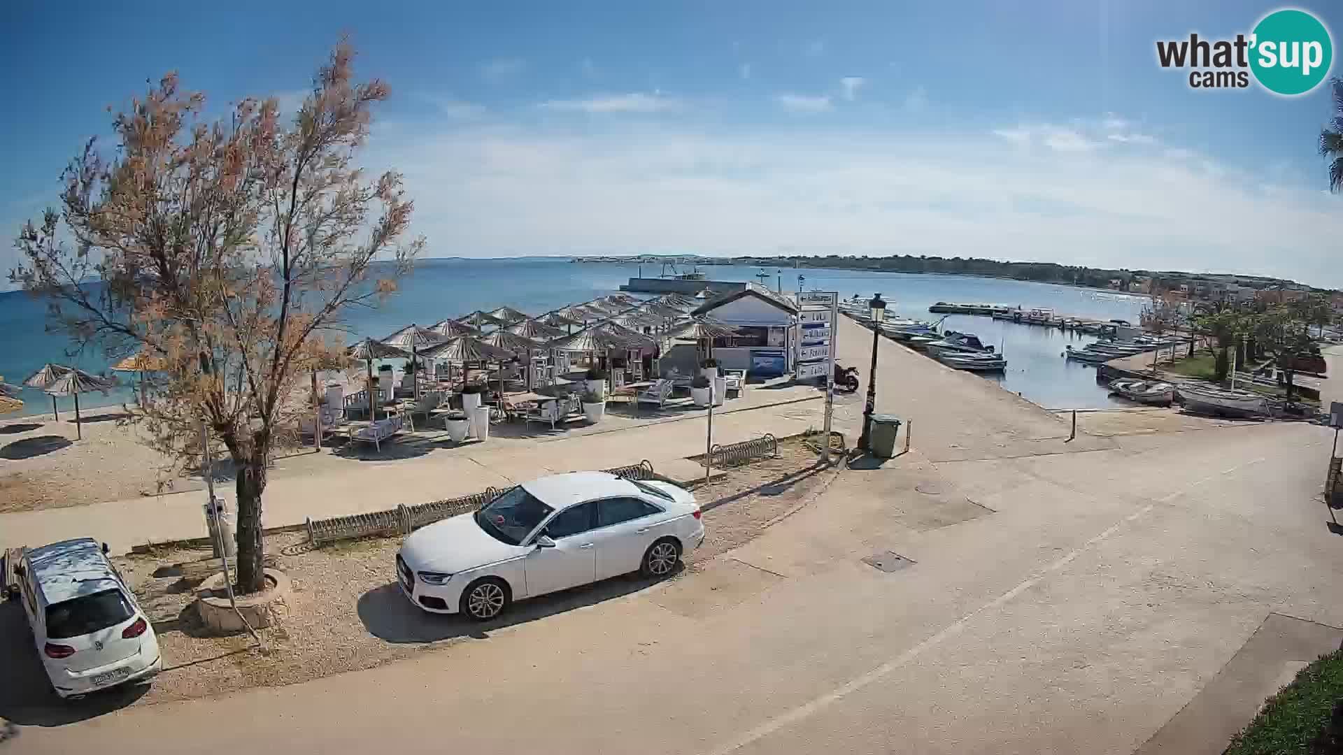 Vir LIVE webcam – Beach – Dalmatia – Croatia