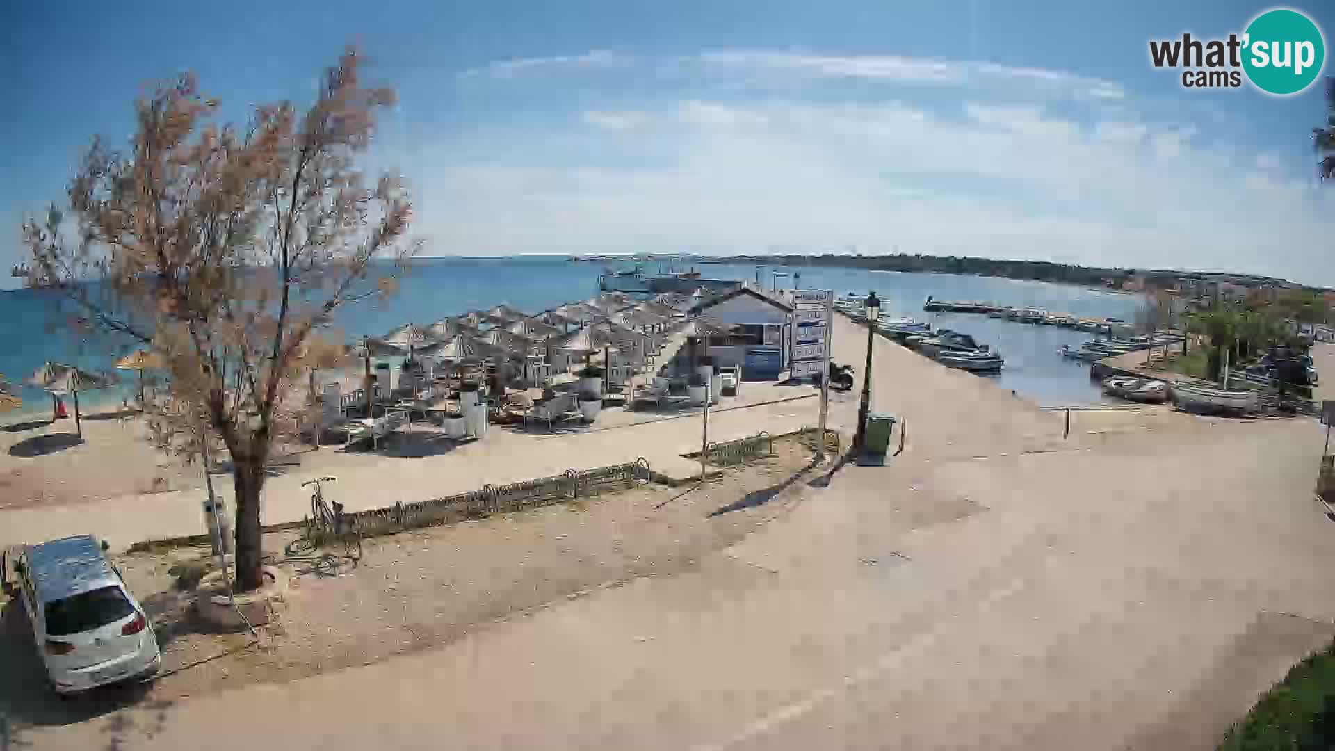 Vir LIVE webcam – Beach – Dalmatia – Croatia