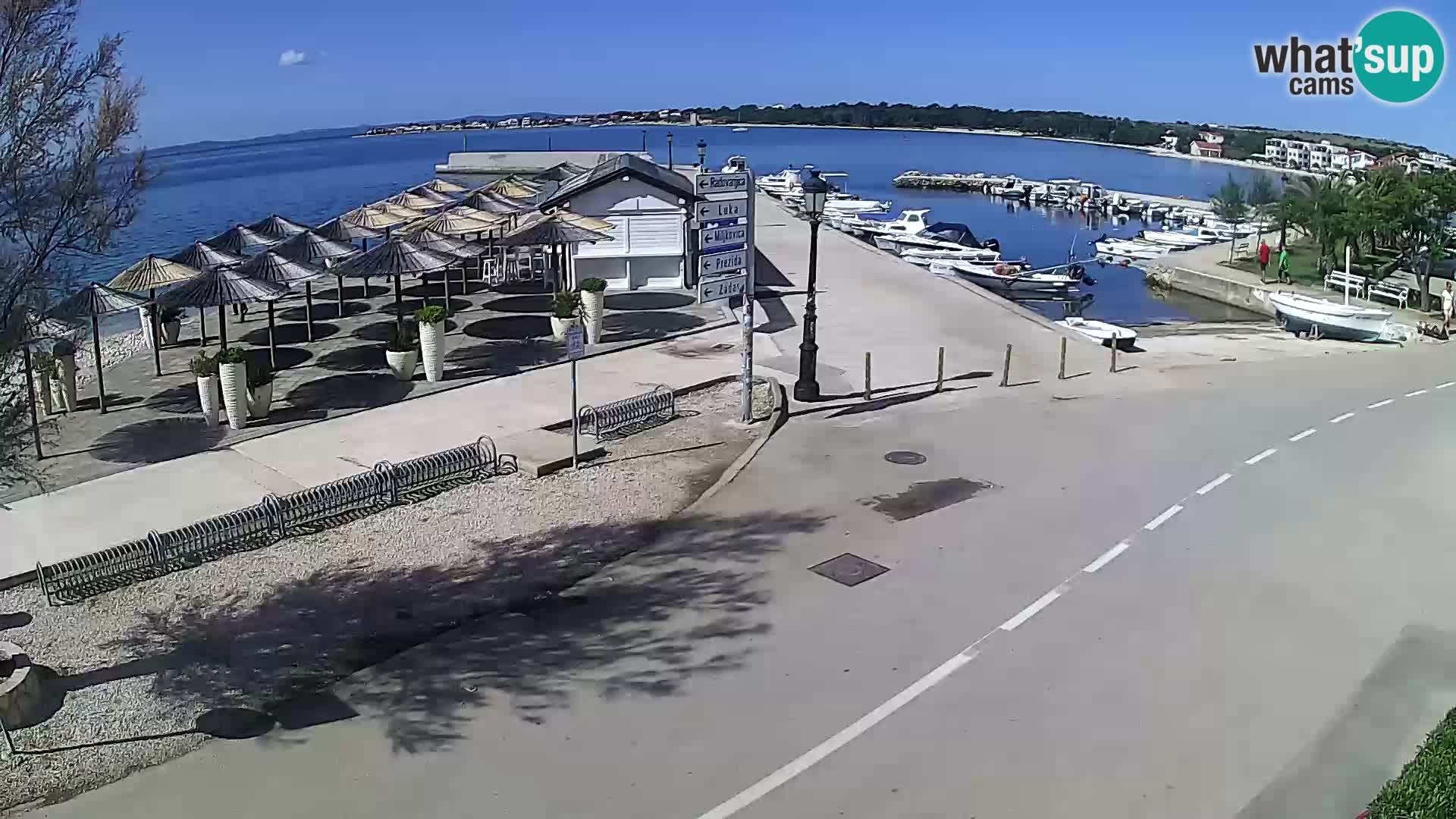 Vir LIVE webcam – Beach – Dalmatia – Croatia