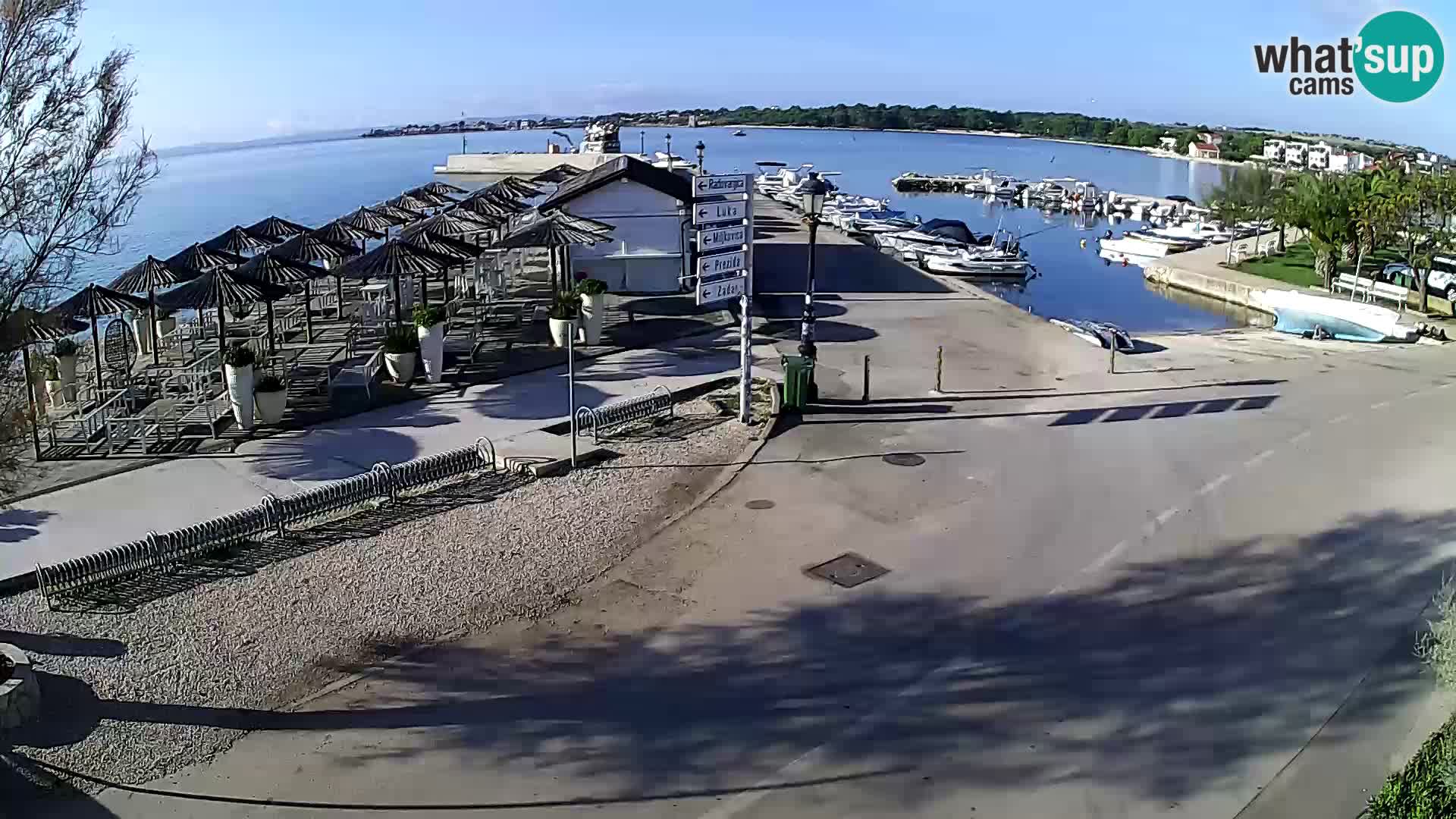 Vir LIVE webcam – Beach – Dalmatia – Croatia