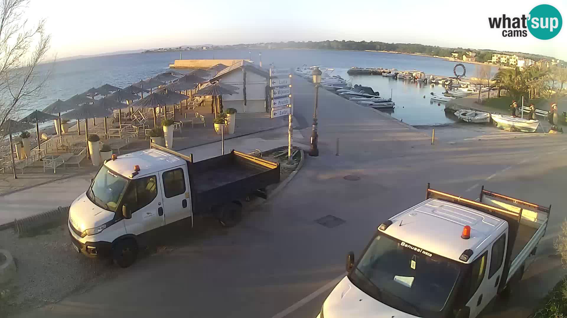 Vir LIVE webcam – Beach – Dalmatia – Croatia