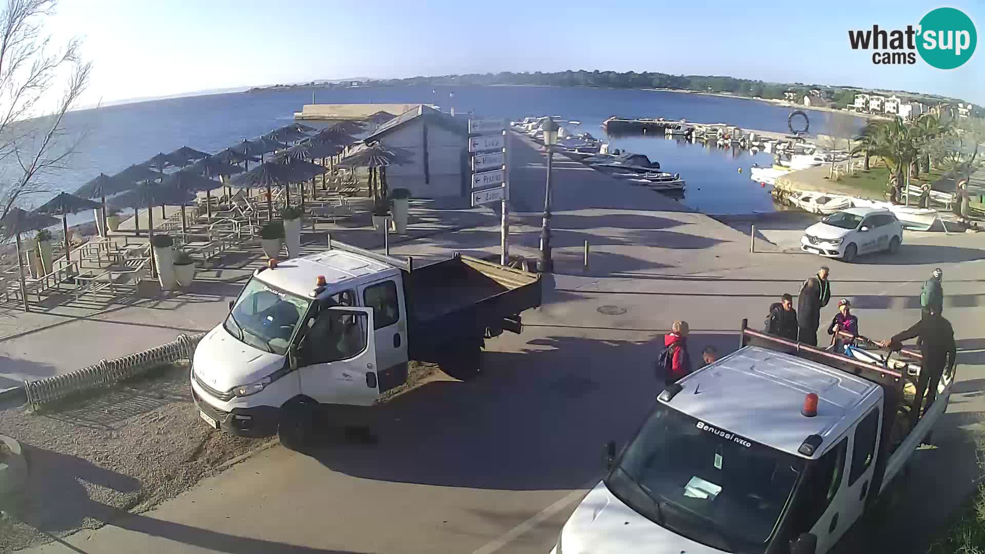 Vir LIVE webcam – Beach – Dalmatia – Croatia