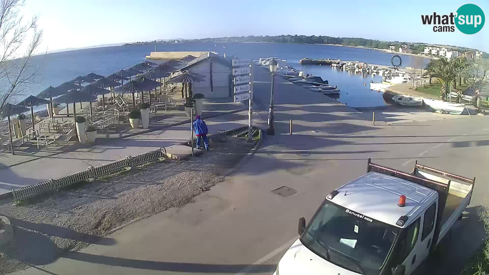 Vir LIVE webcam – Beach – Dalmatia – Croatia