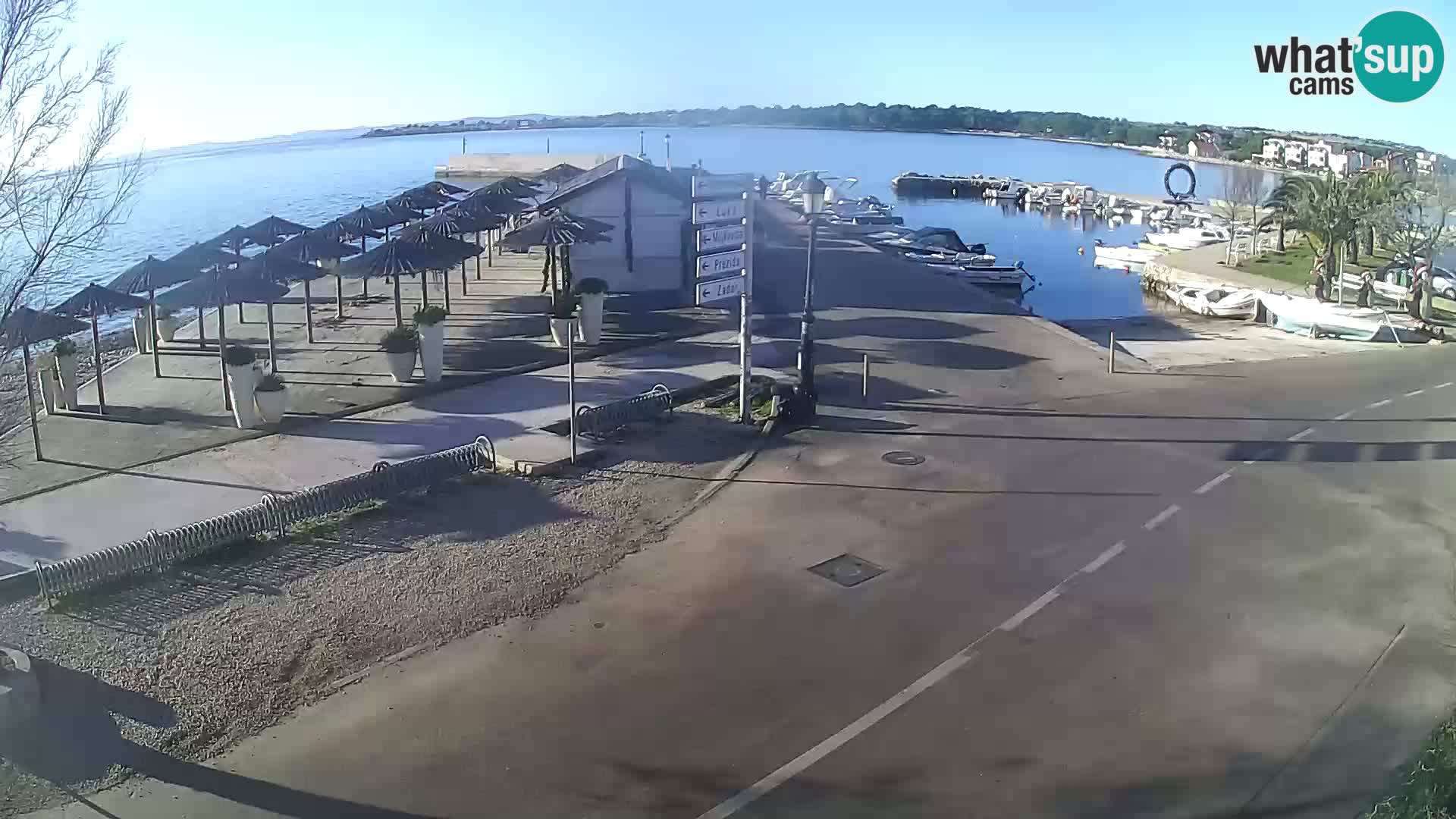 Vir LIVE webcam – Beach – Dalmatia – Croatia