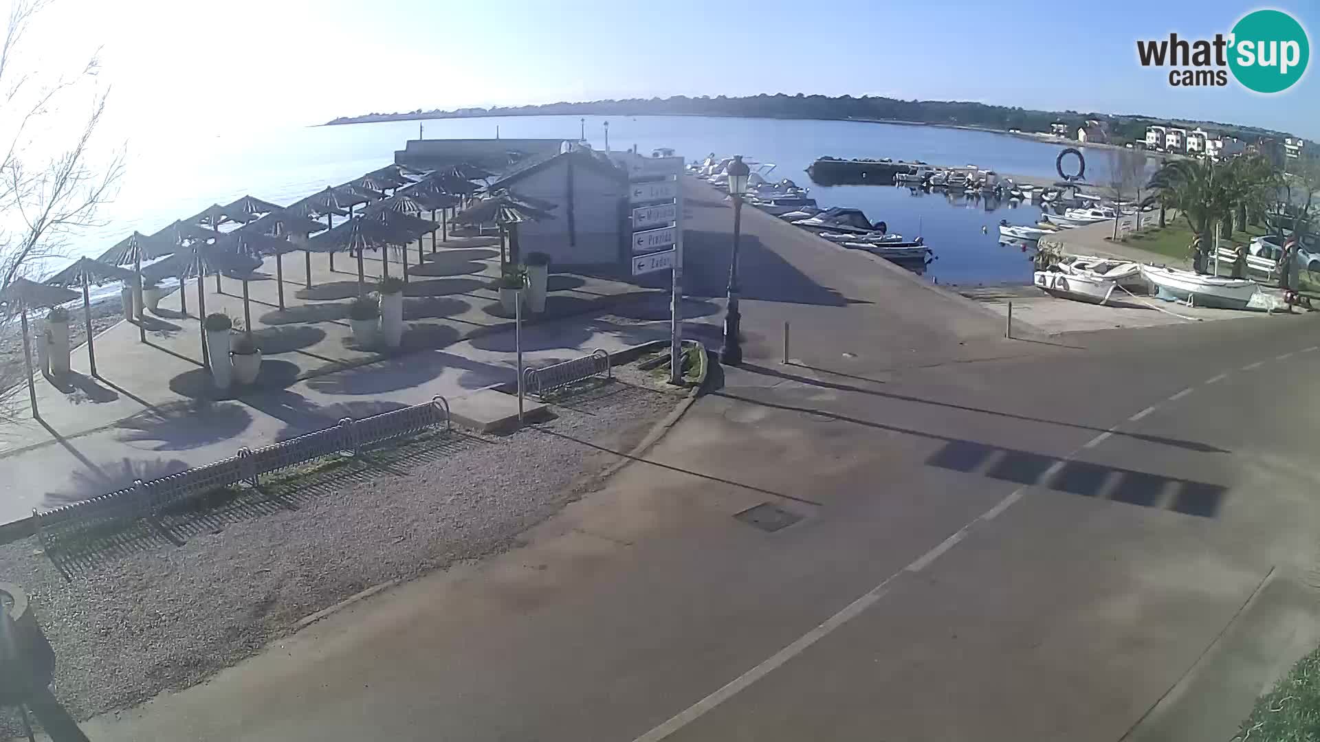 Vir LIVE webcam – Beach – Dalmatia – Croatia