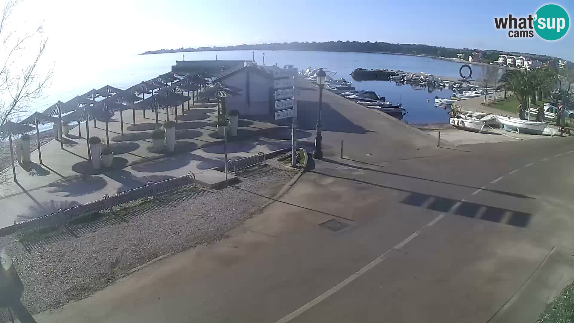 Vir LIVE webcam – Beach – Dalmatia – Croatia