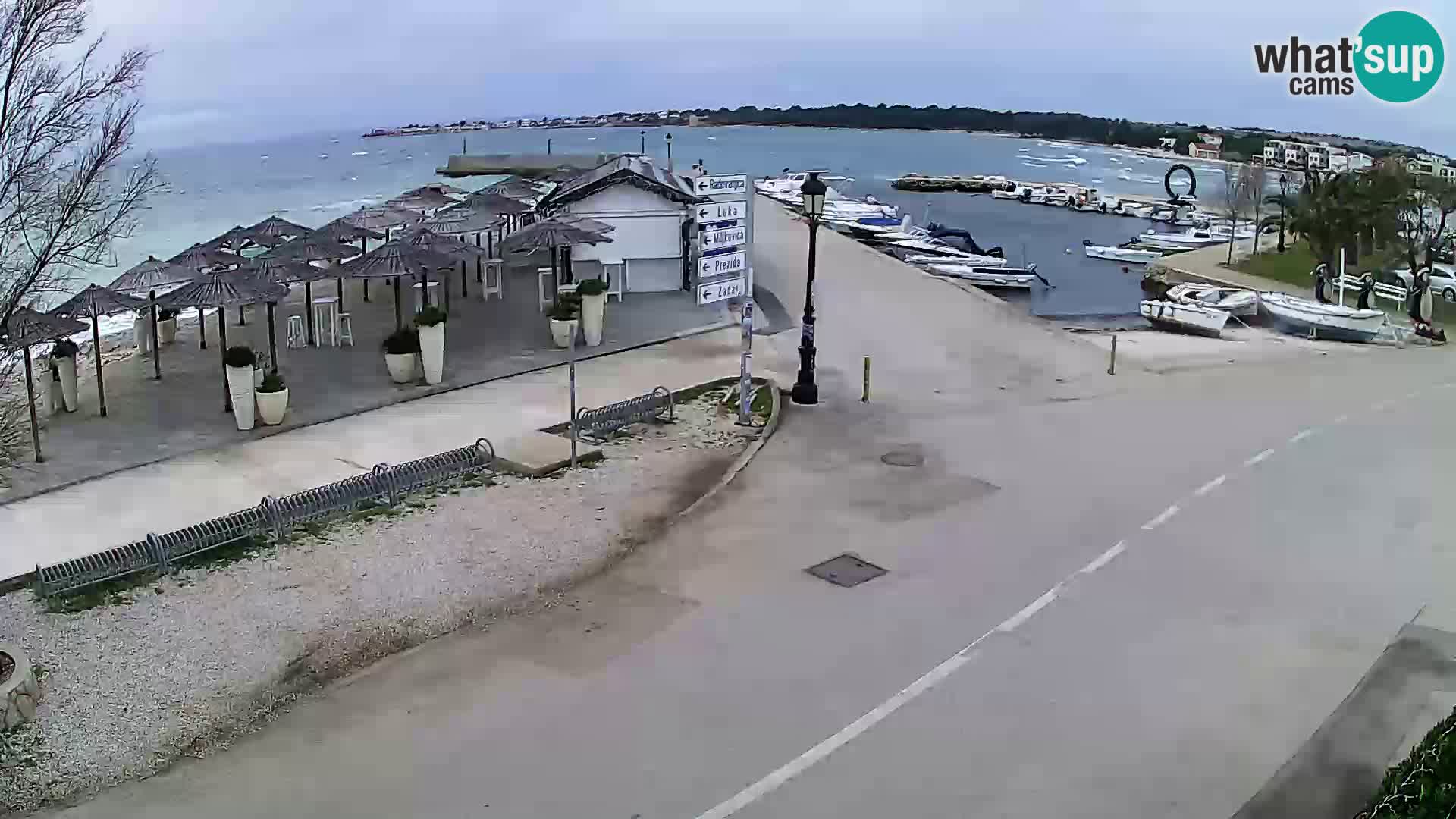 Vir LIVE webcam – Beach – Dalmatia – Croatia