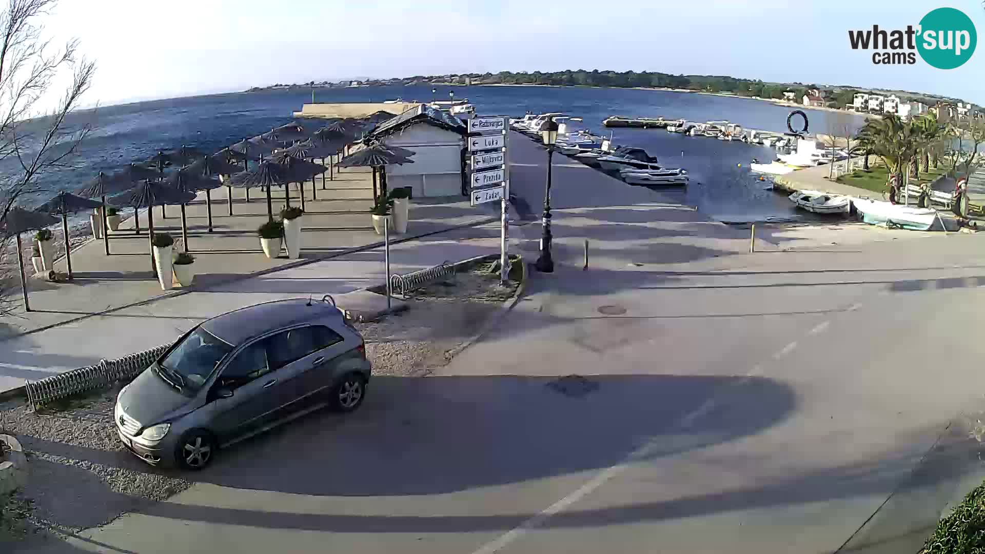 Vir LIVE webcam – Beach – Dalmatia – Croatia