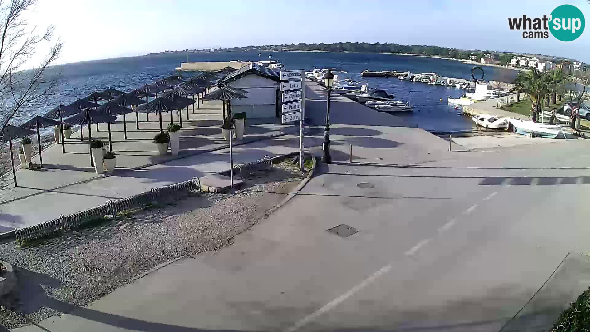 Vir LIVE webcam – Beach – Dalmatia – Croatia