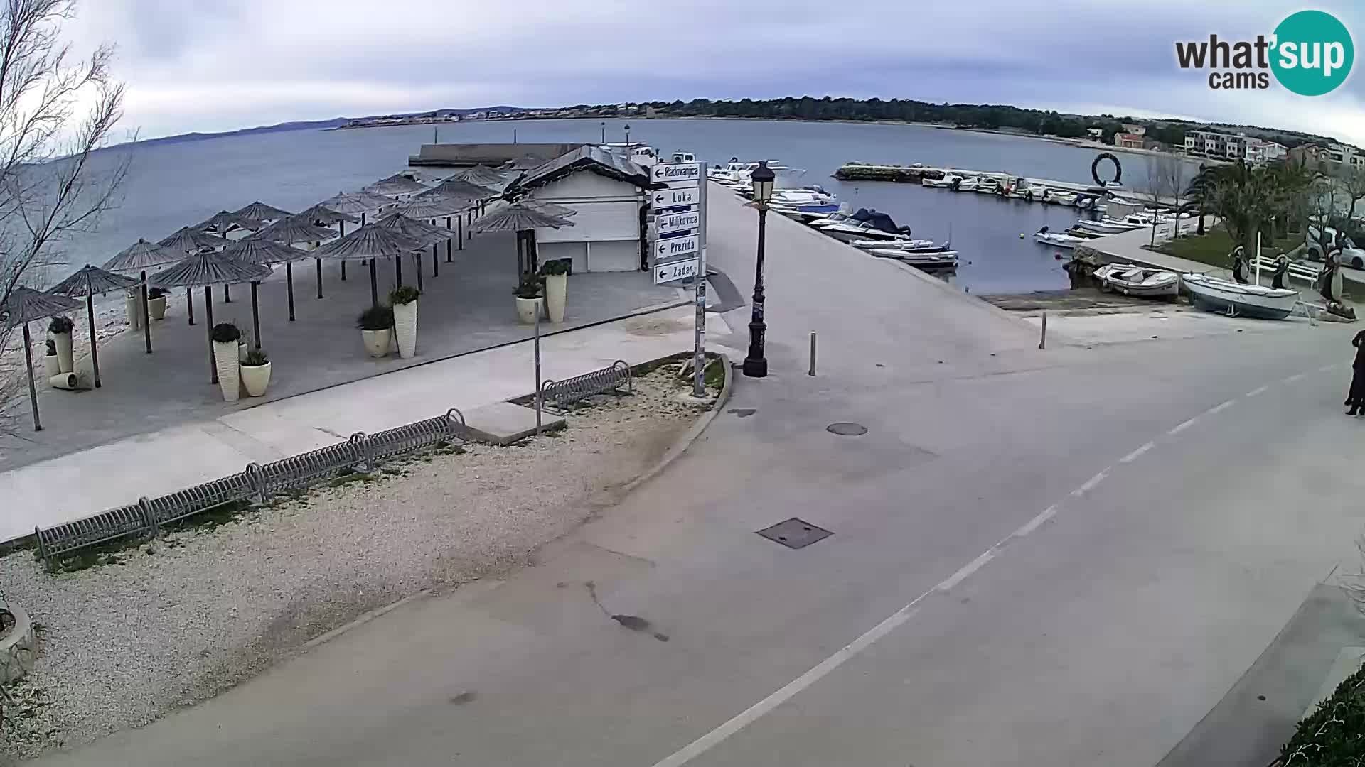 Vir LIVE webcam – Beach – Dalmatia – Croatia