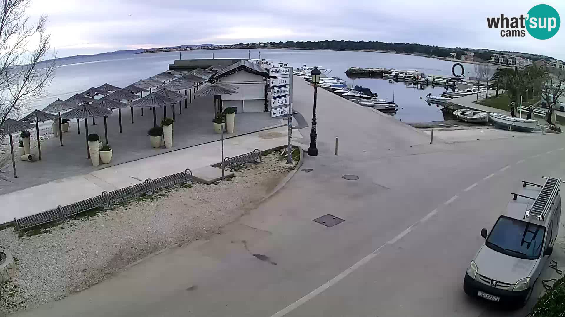 Vir LIVE webcam – Beach – Dalmatia – Croatia