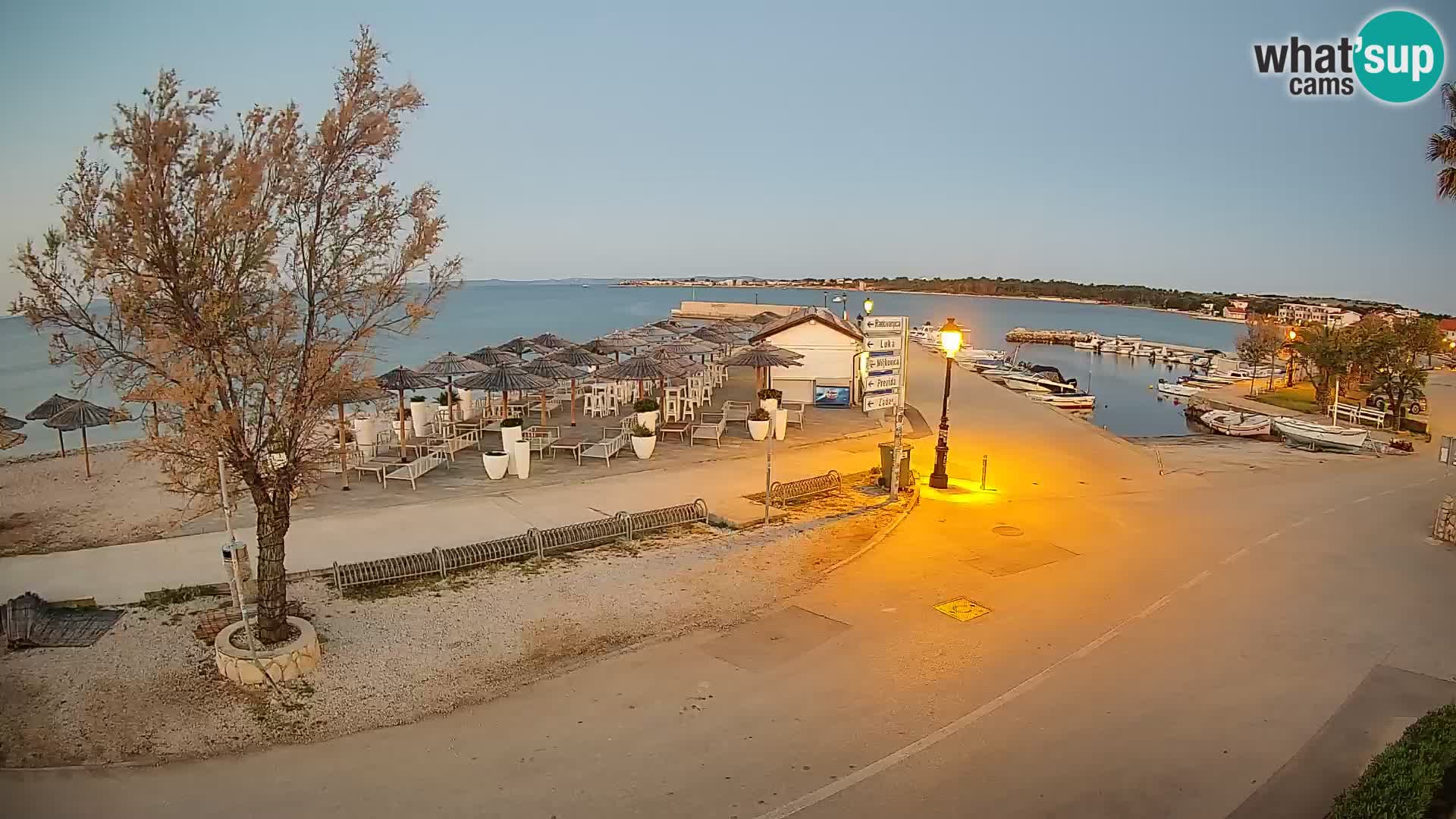 Vir LIVE webcam – Beach – Dalmatia – Croatia