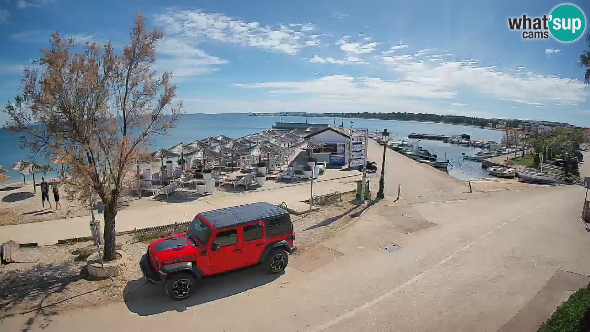 Vir LIVE webcam – Beach – Dalmatia – Croatia