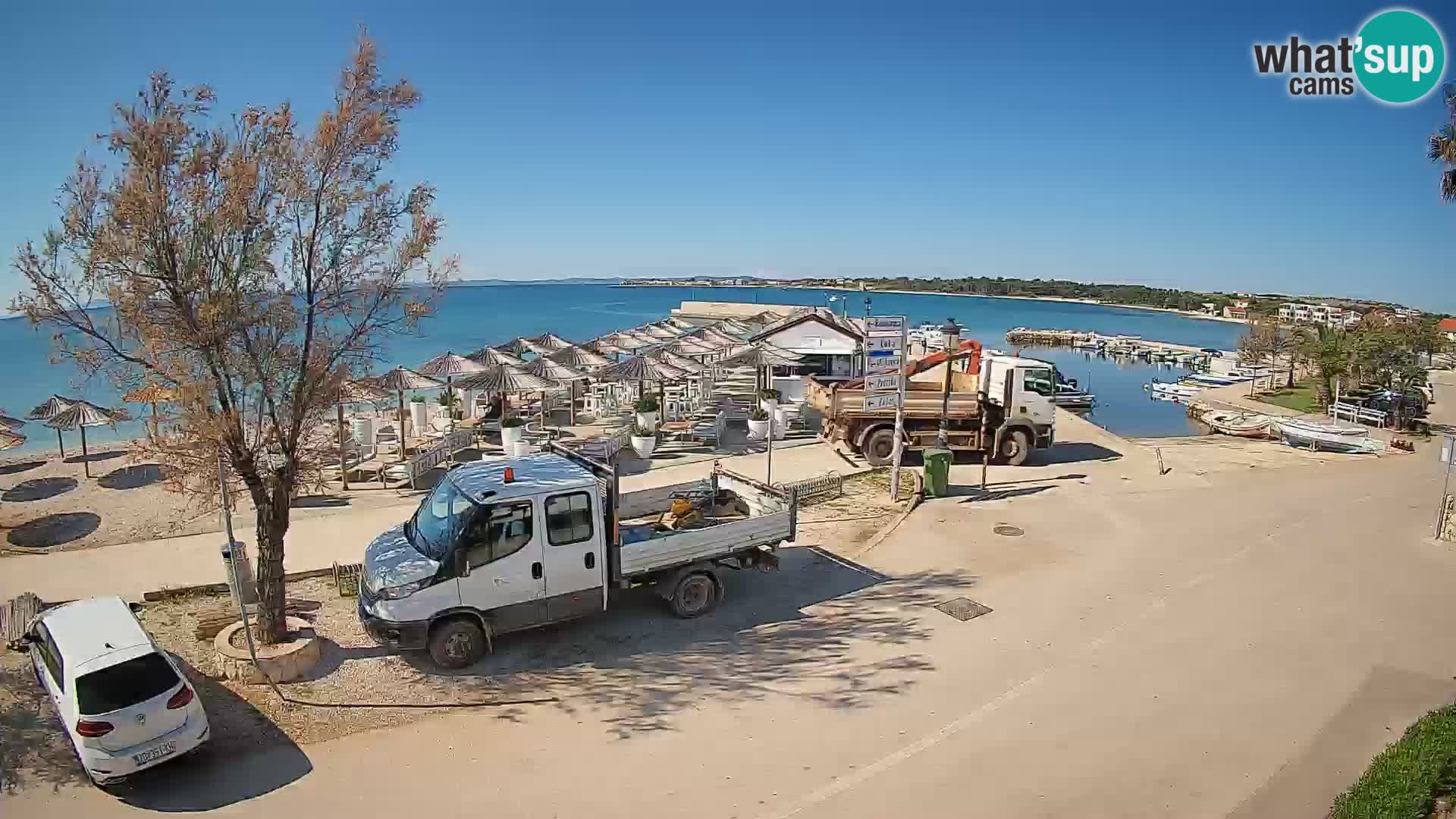 Vir LIVE webcam – Beach – Dalmatia – Croatia