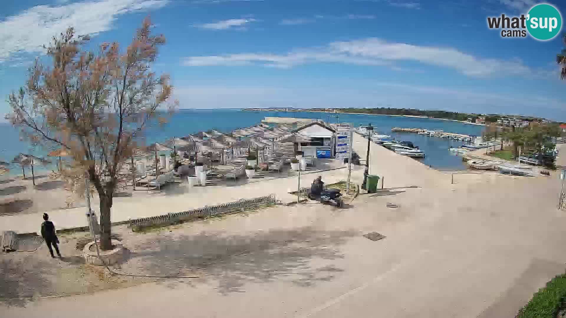 Vir LIVE webcam – Beach – Dalmatia – Croatia
