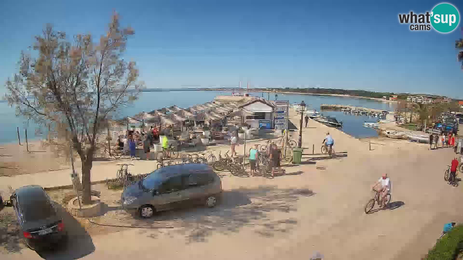 Vir LIVE webcam – Beach – Dalmatia – Croatia