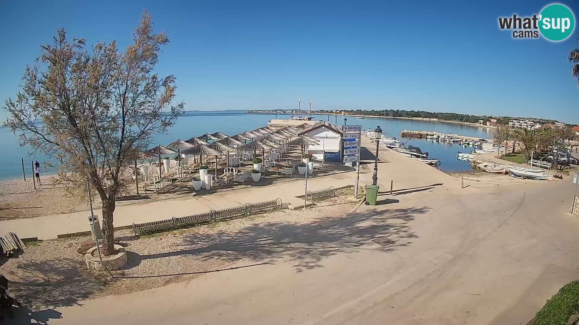 Vir LIVE webcam – Beach – Dalmatia – Croatia